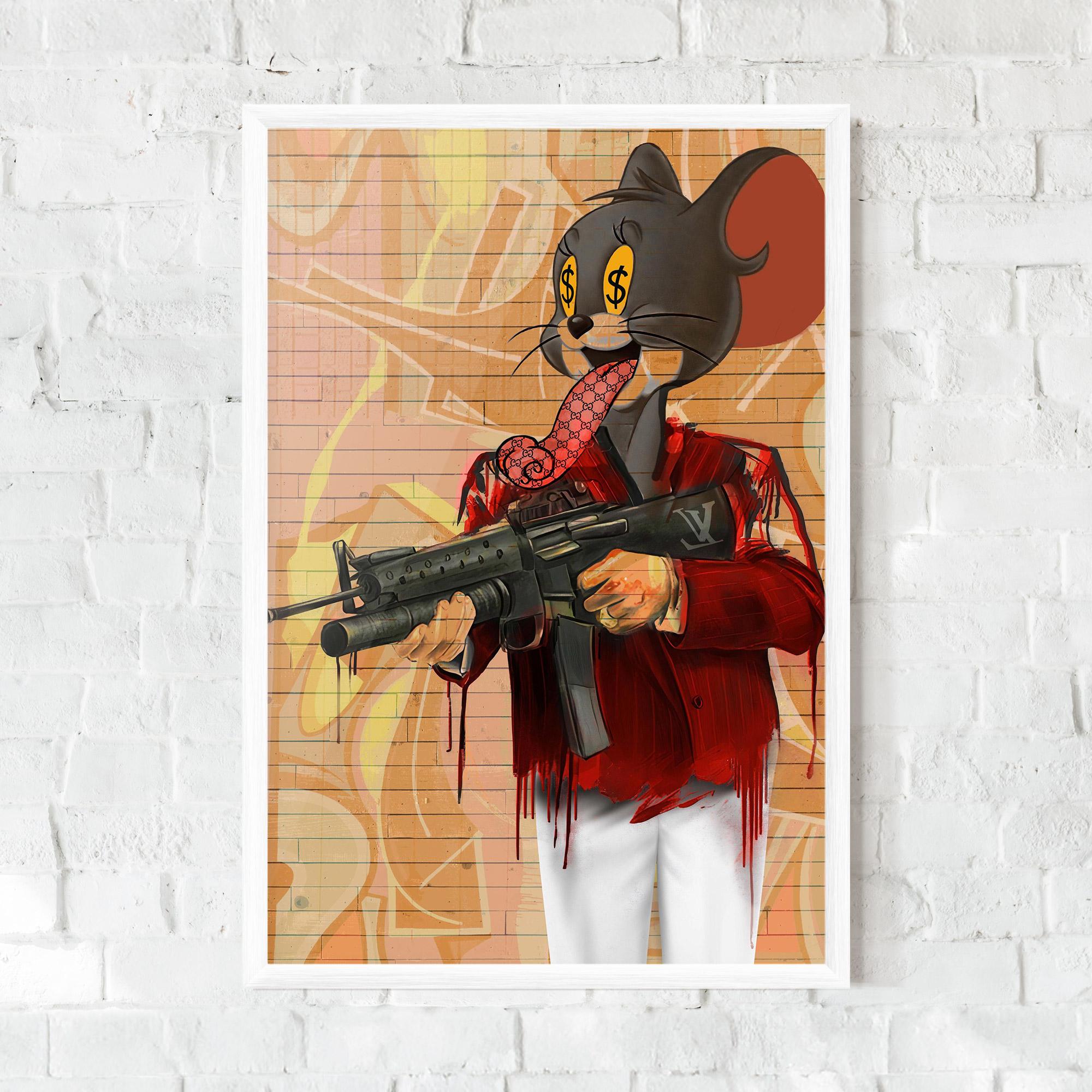 Poster Înrămat Jerry mockup 0