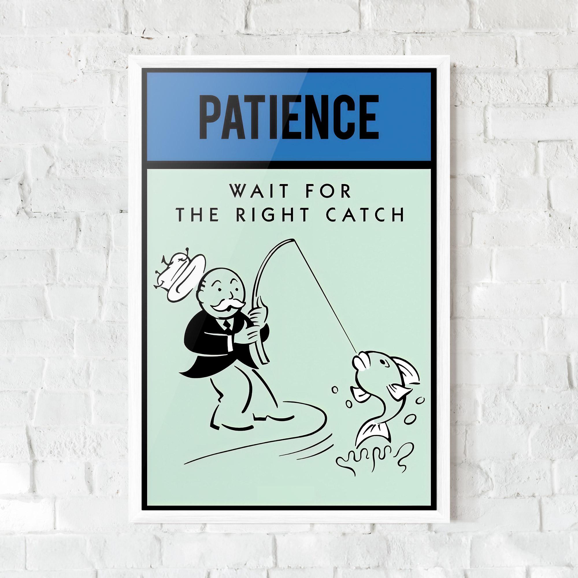 Poster Înrămat Patience mockup 0
