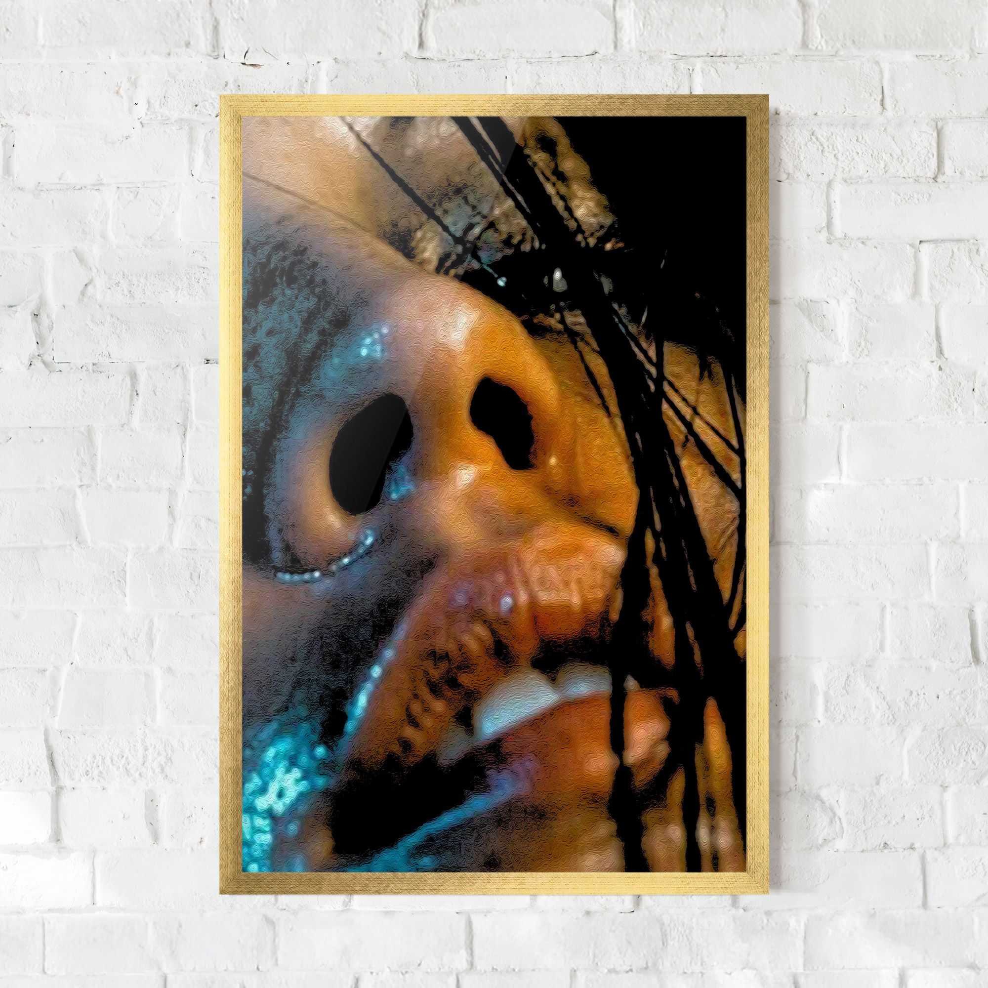 Blue Light Face mockup 0