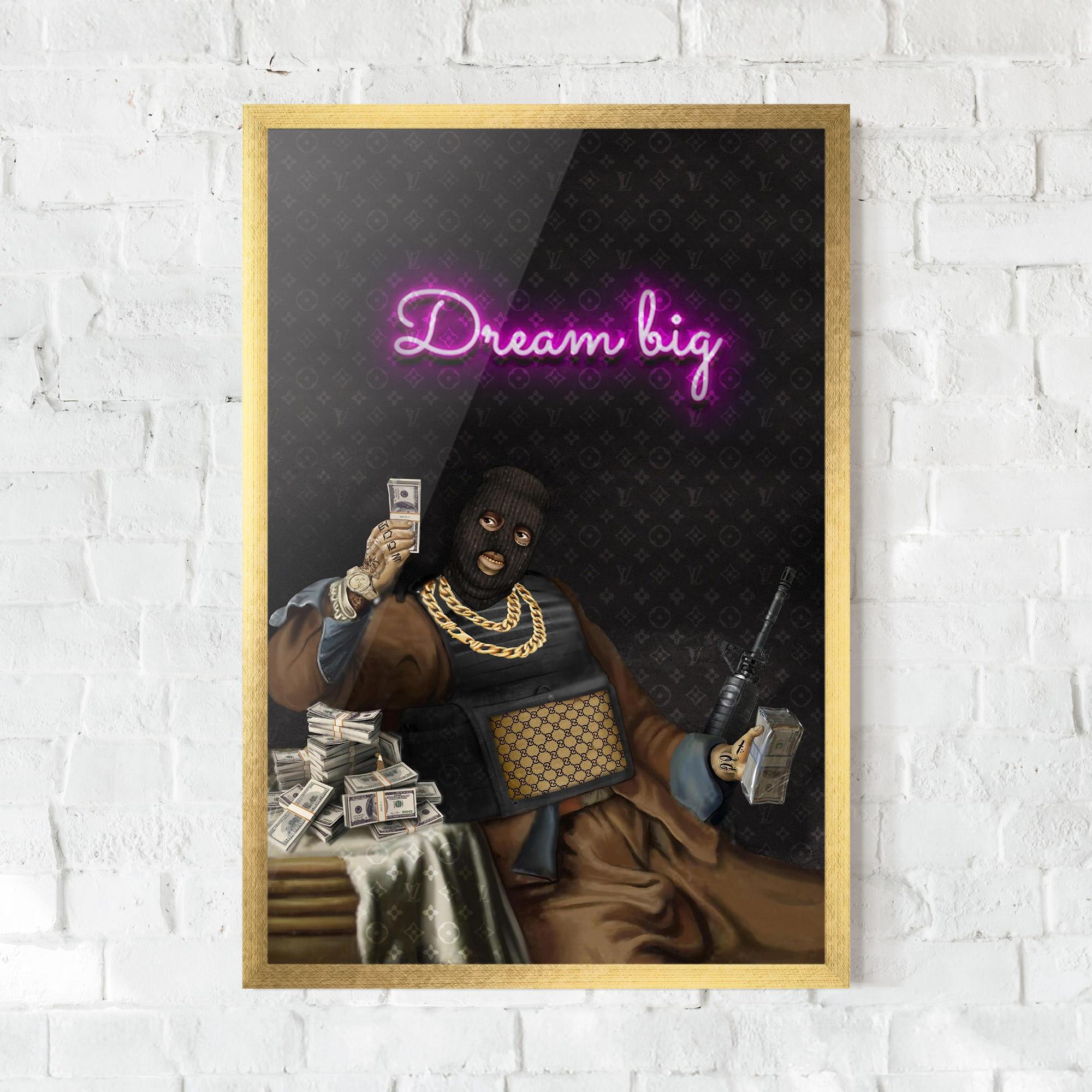 Poster Înrămat The Simple Pleasures In Life mockup 0