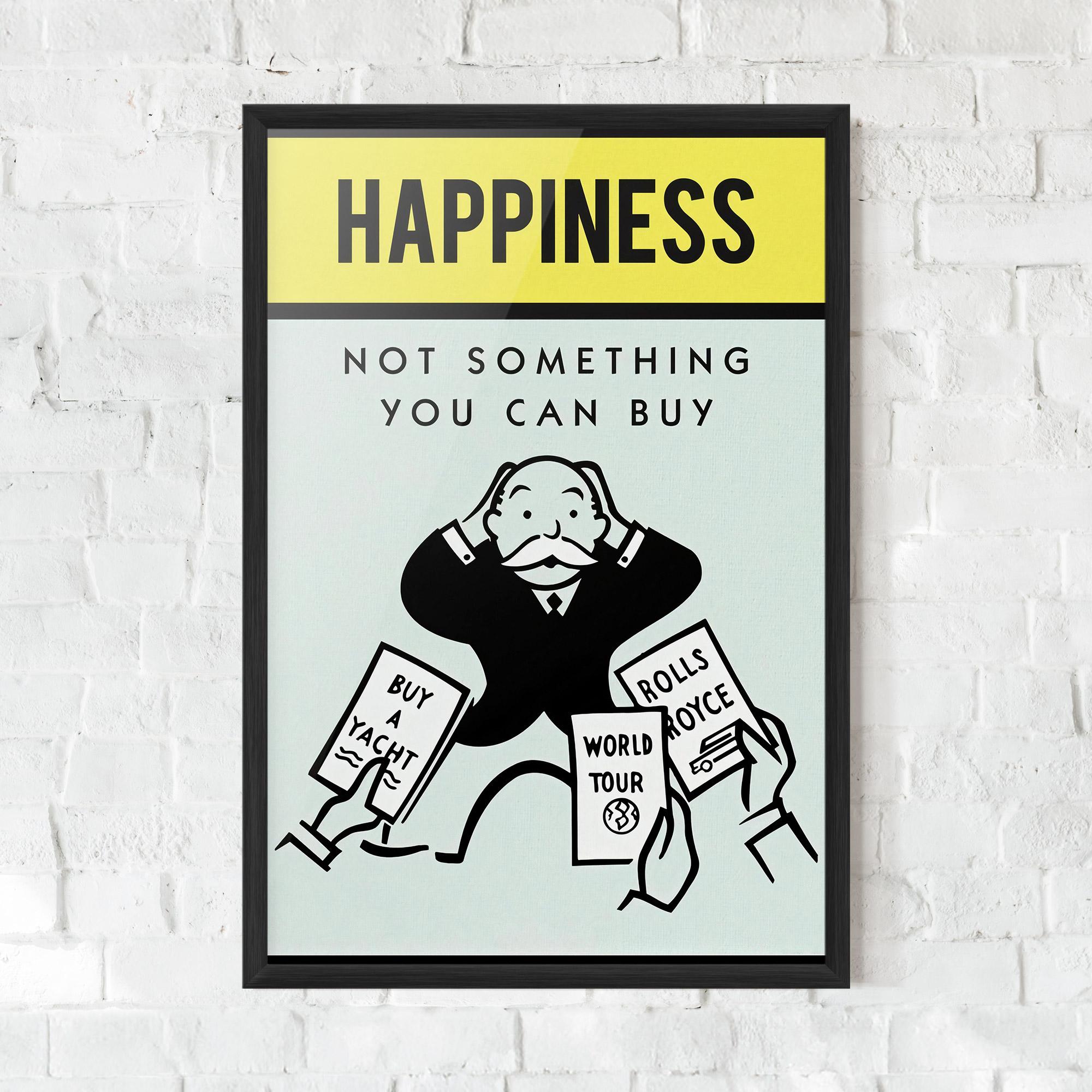 Poster Înrămat Happines mockup 0