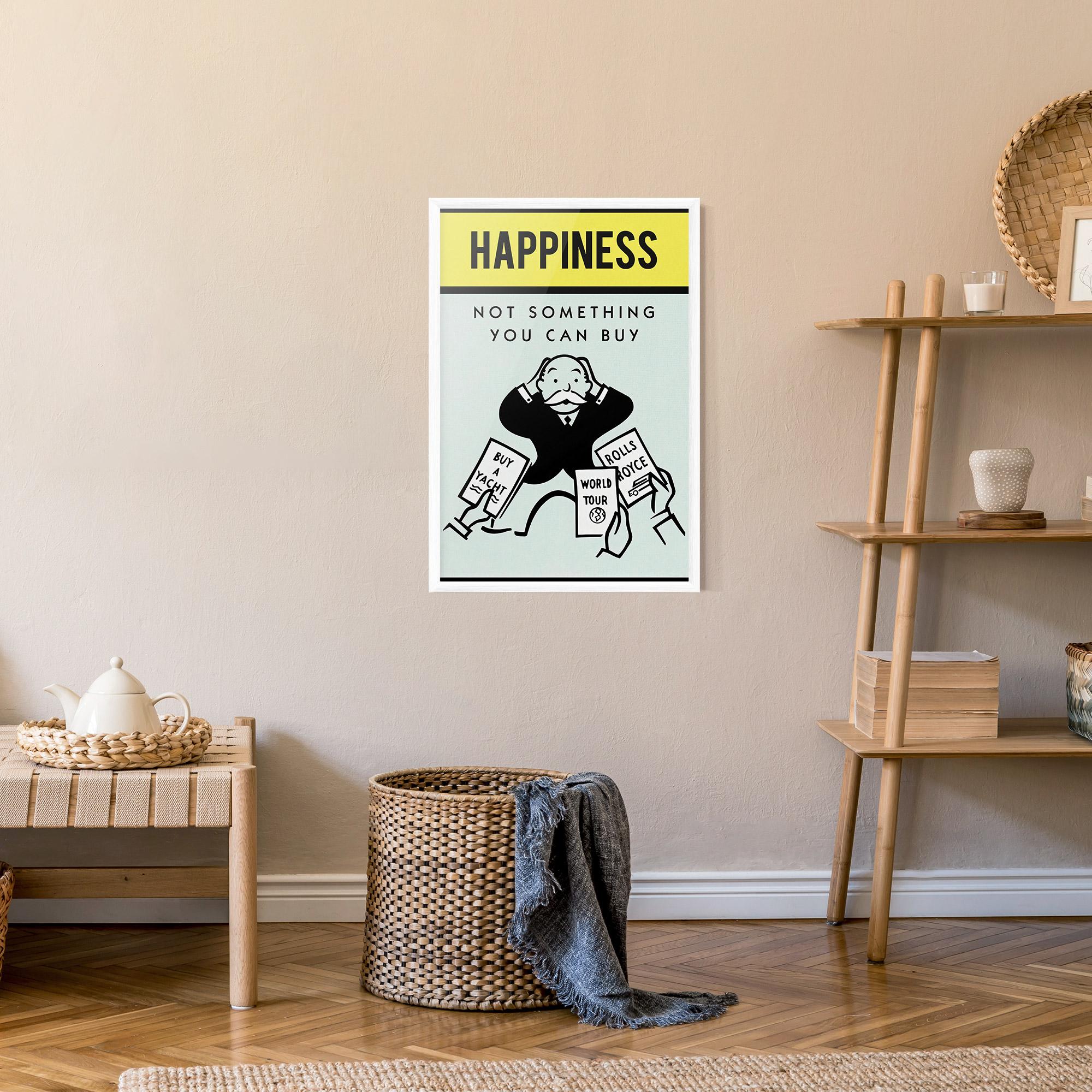 Poster Înrămat Happines mockup 9