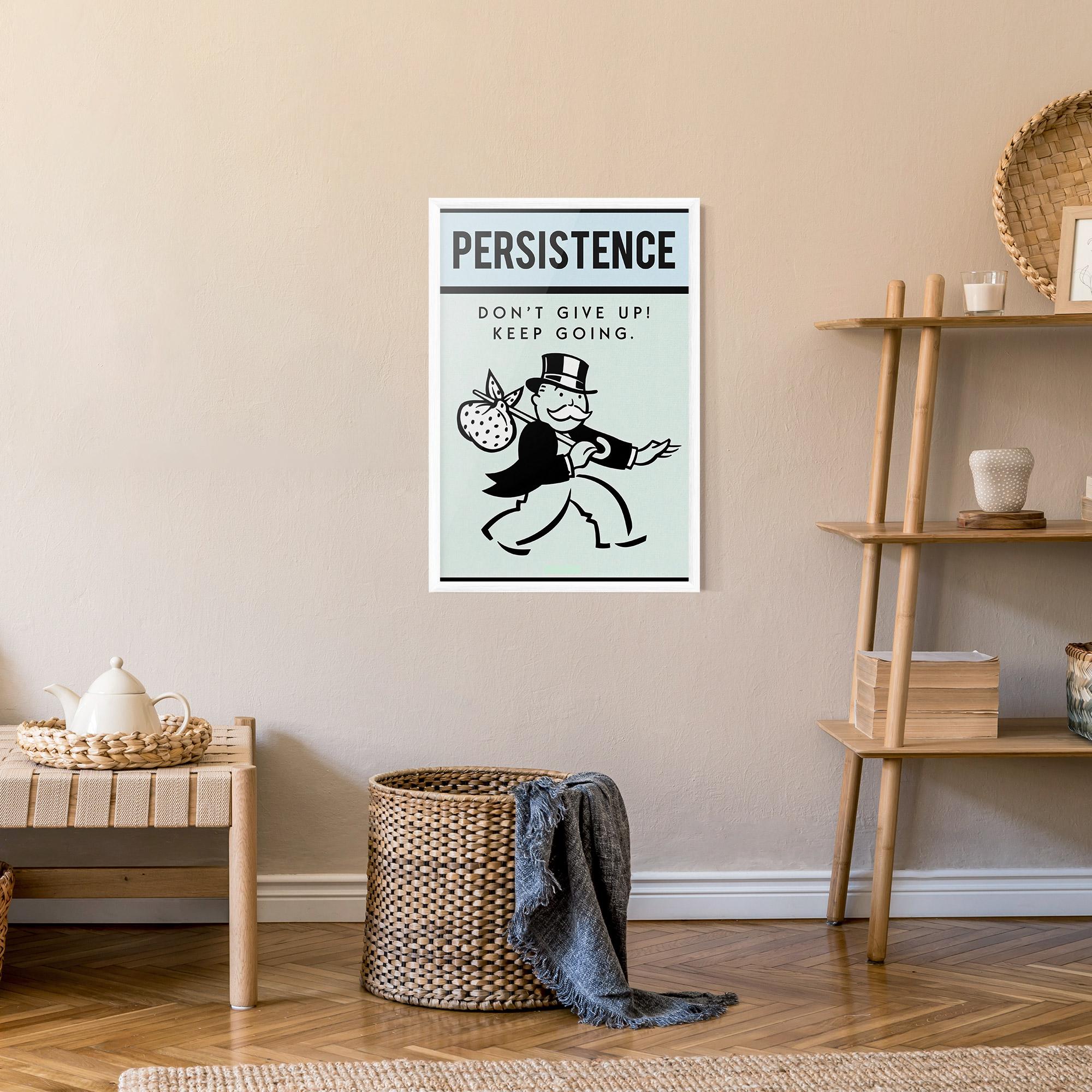 Poster Înrămat Persistence mockup 9