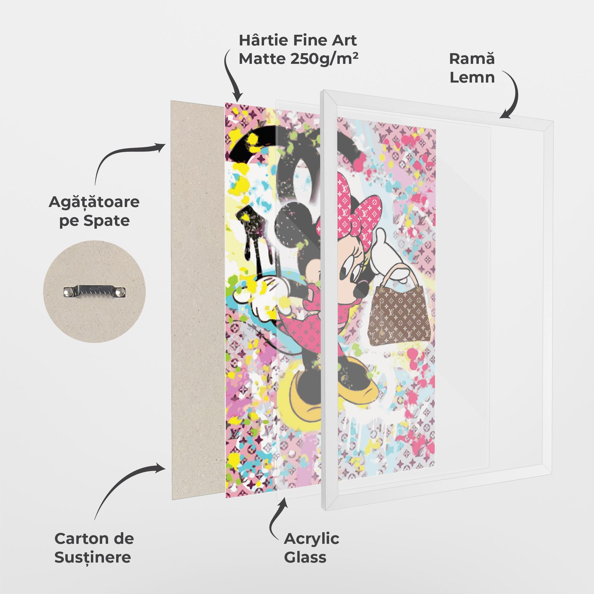 Poster Înrămat Minnie Comes Back In Fashion mockup 1