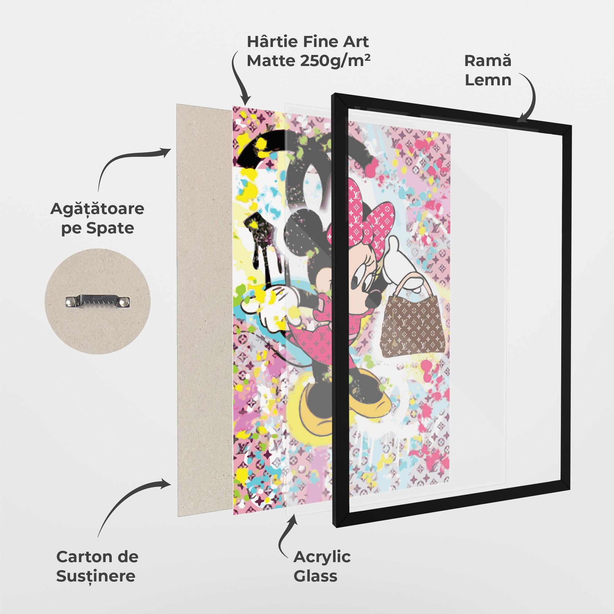 Poster Înrămat Minnie Comes Back In Fashion mockup 1