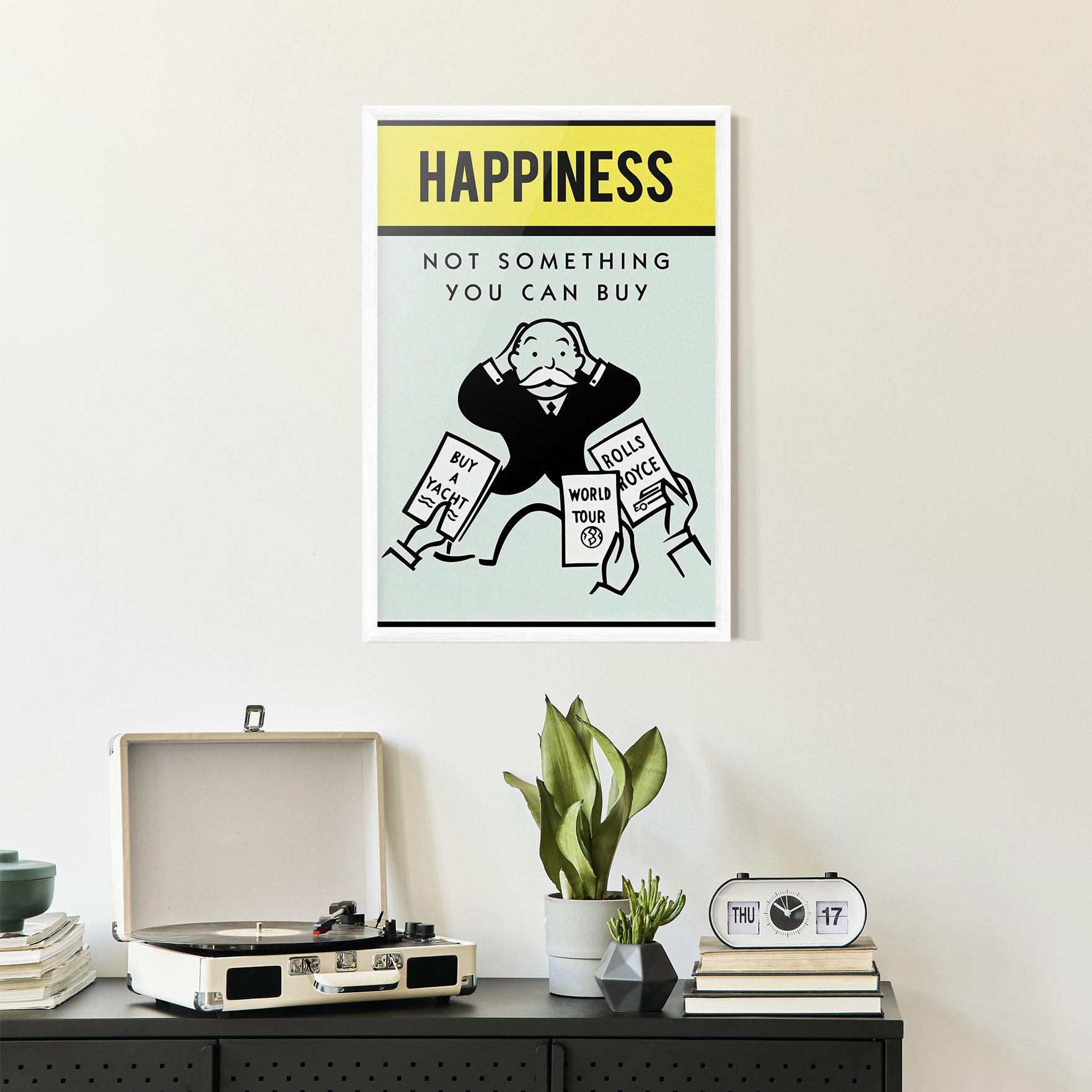 Poster Înrămat Happines mockup 2