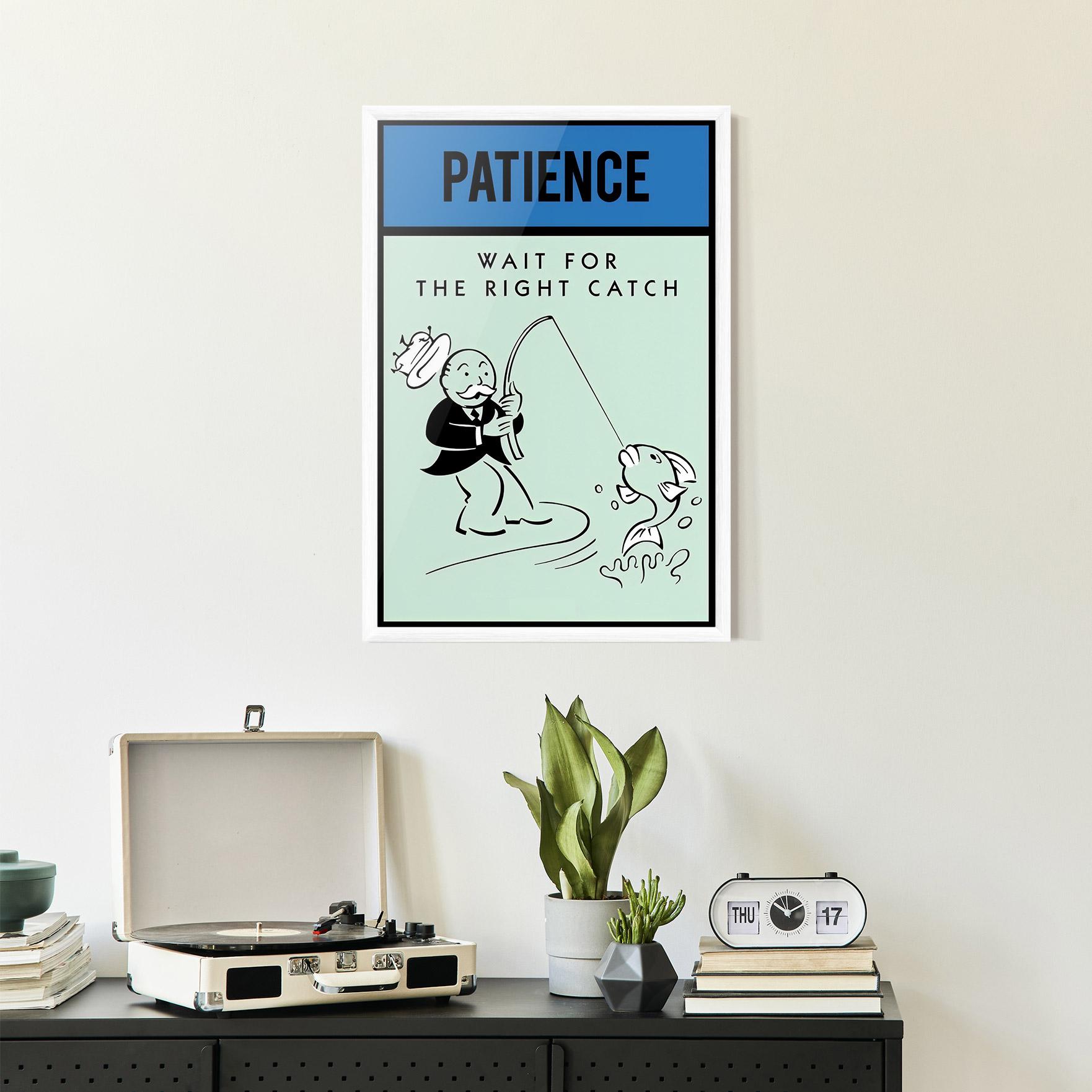 Poster Înrămat Patience mockup 2