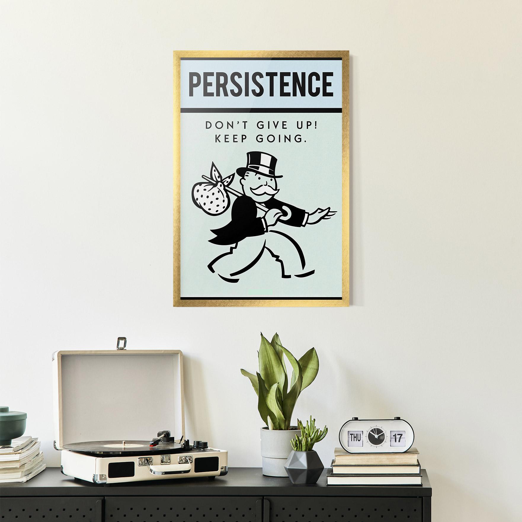 Poster Înrămat Persistence mockup 2