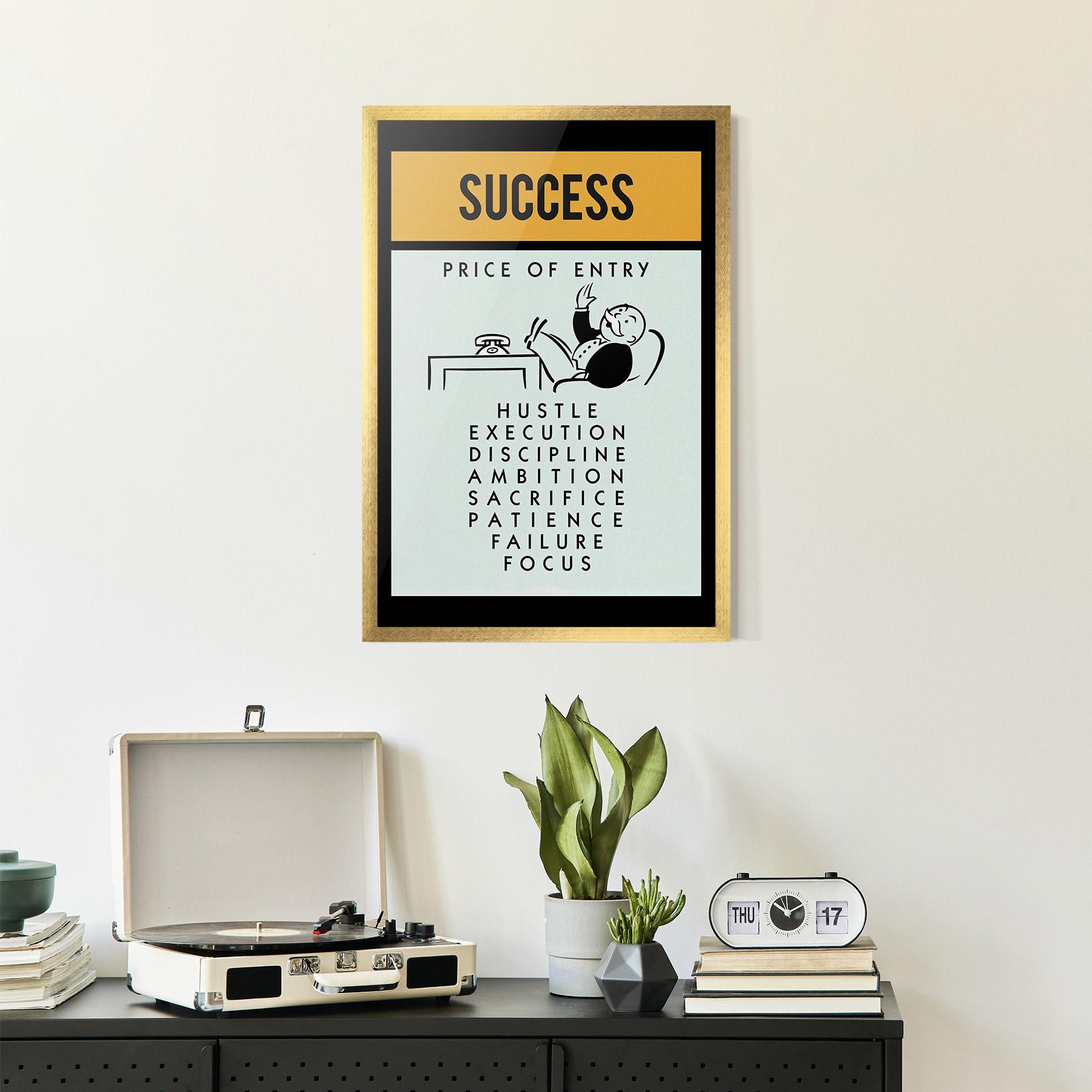 Poster Înrămat Successs mockup 2