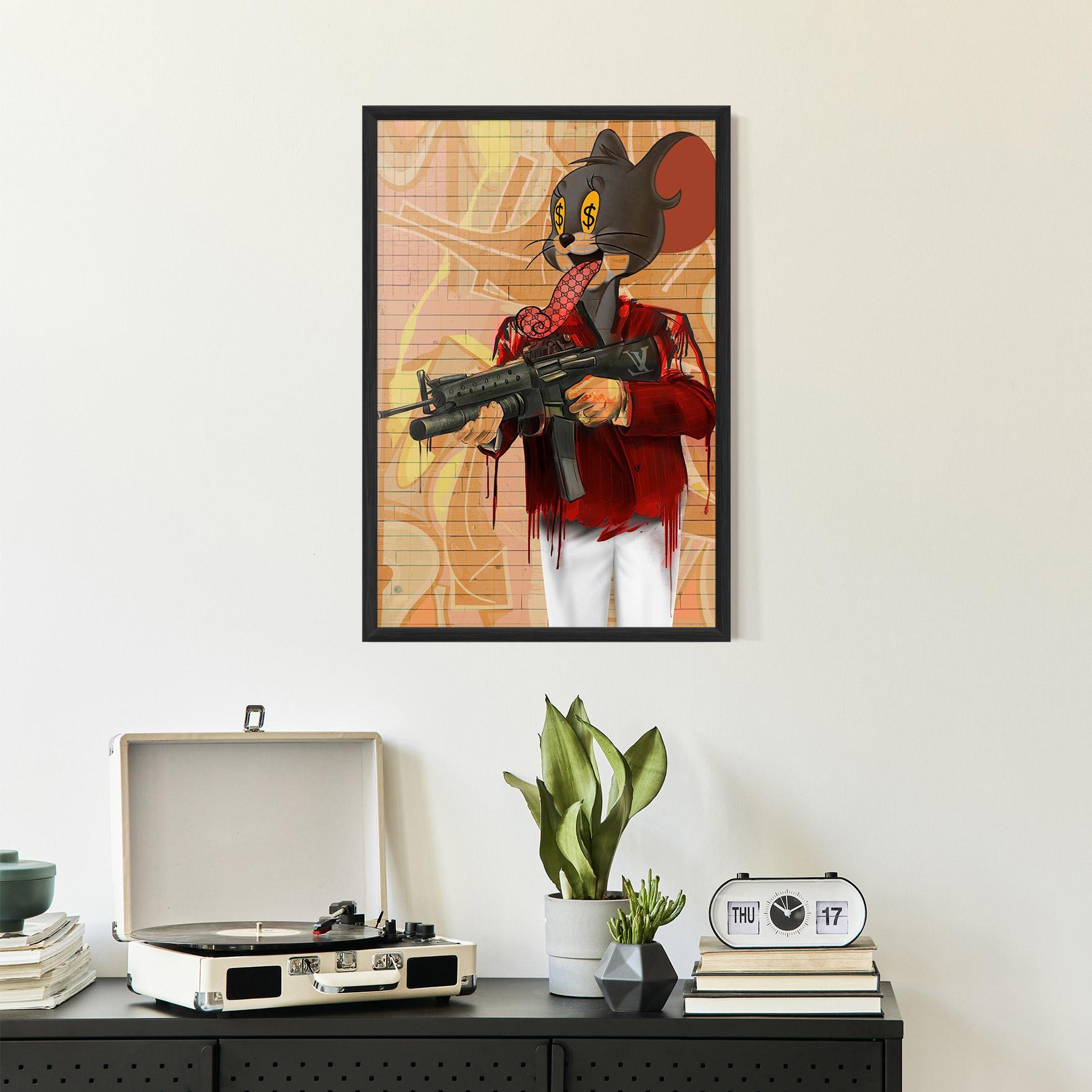 Poster Înrămat Jerry mockup 2