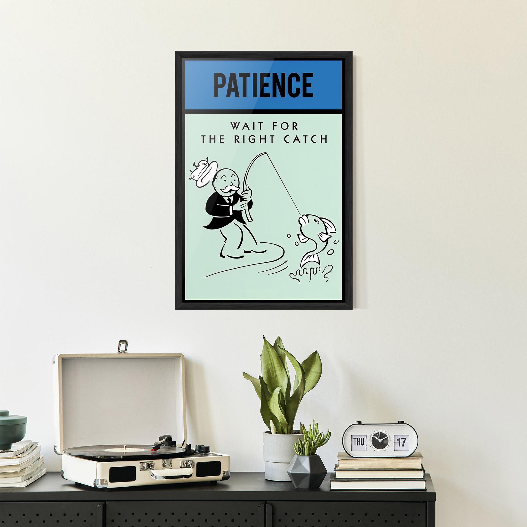 Poster Înrămat Patience mockup 2
