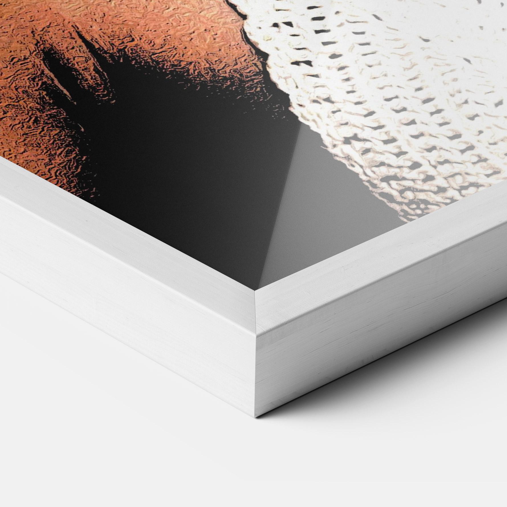 Poster Înrămat Black Pearls Lady mockup 3