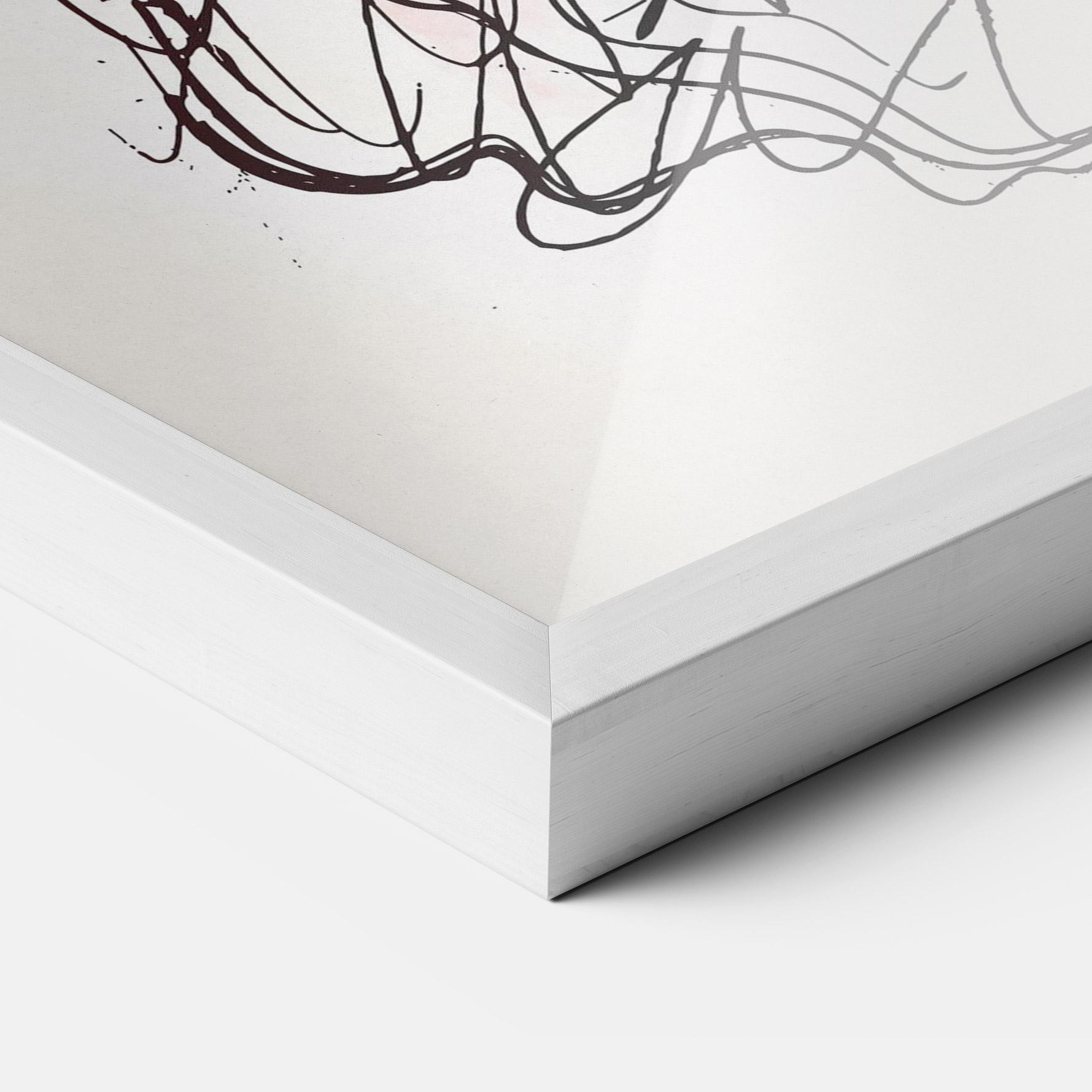 Poster Înrămat Chain Skeleton mockup 3