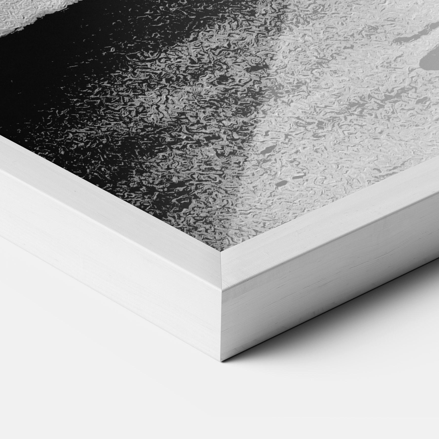 Poster Înrămat Grey Long Dress mockup 3