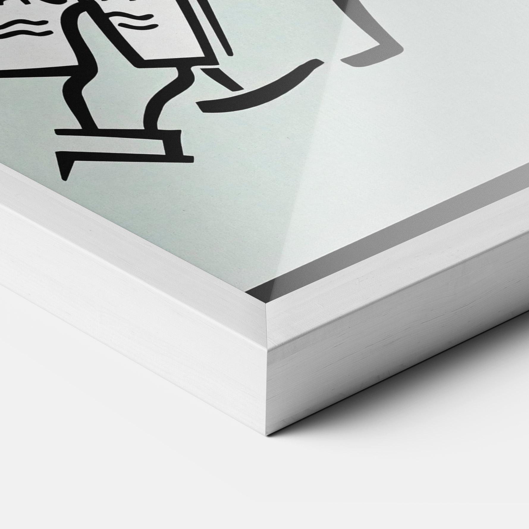 Poster Înrămat Happines mockup 3