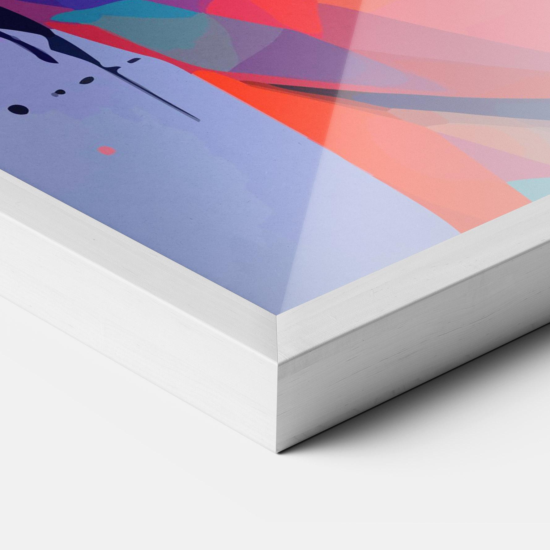 Poster Înrămat Internet Hyperrealism mockup 3