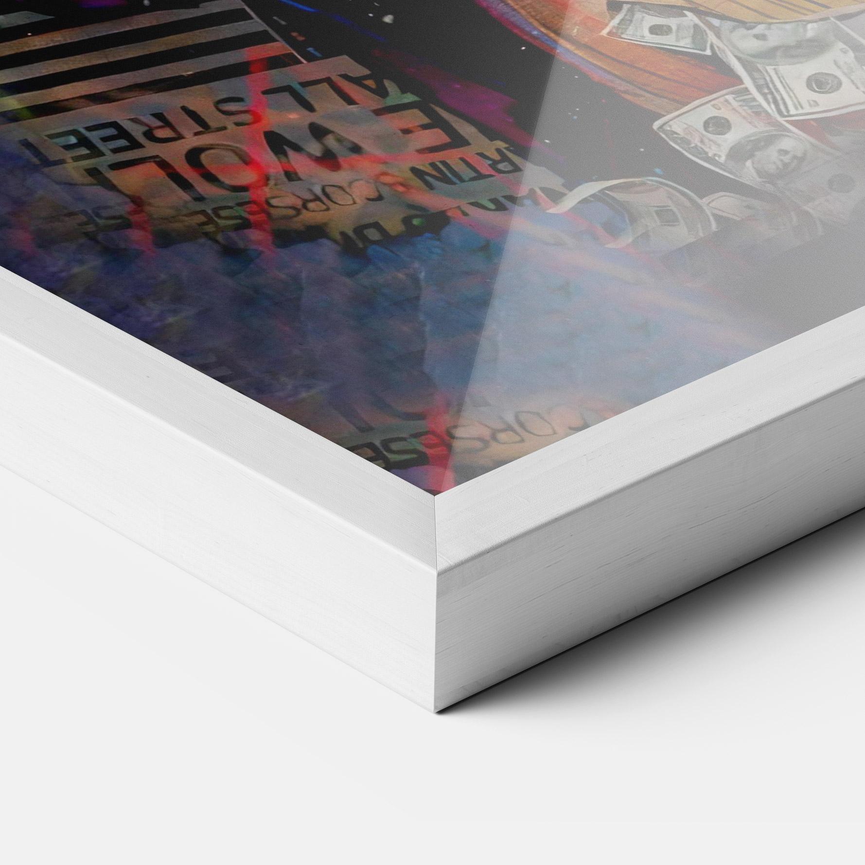 Poster Înrămat Silence Panda mockup 3