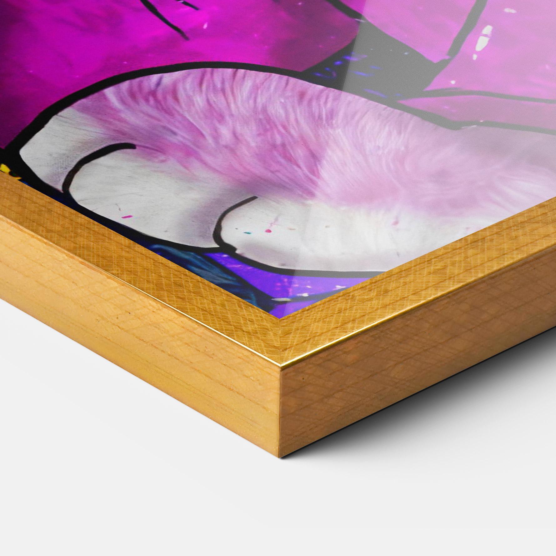 Poster Înrămat Boss Buny mockup 3