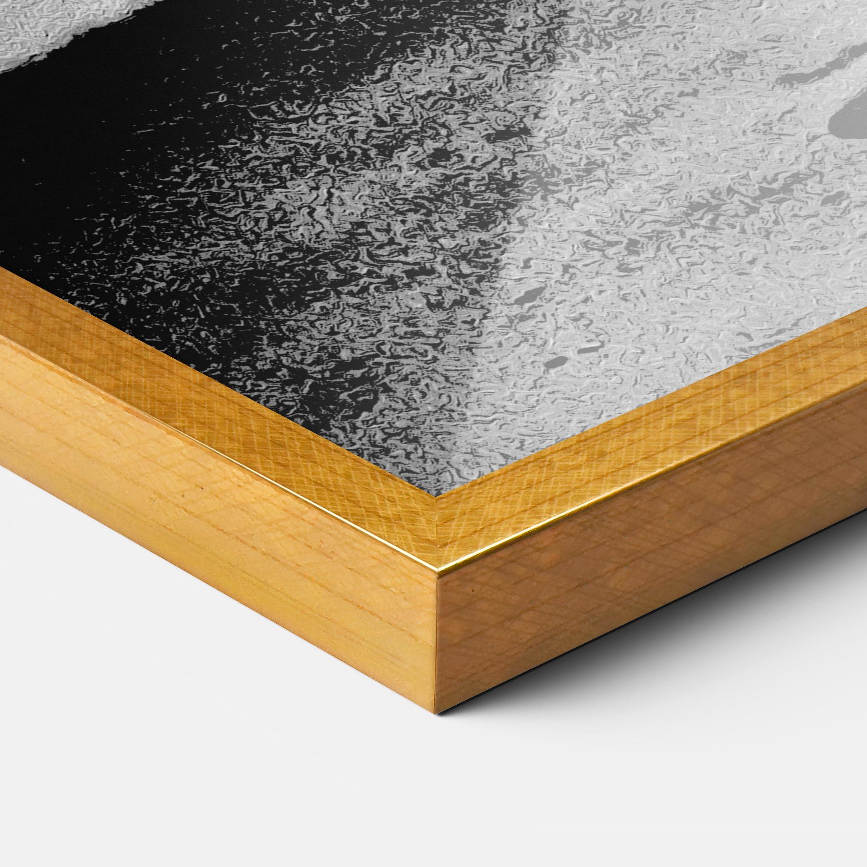 Poster Înrămat Grey Long Dress mockup 3