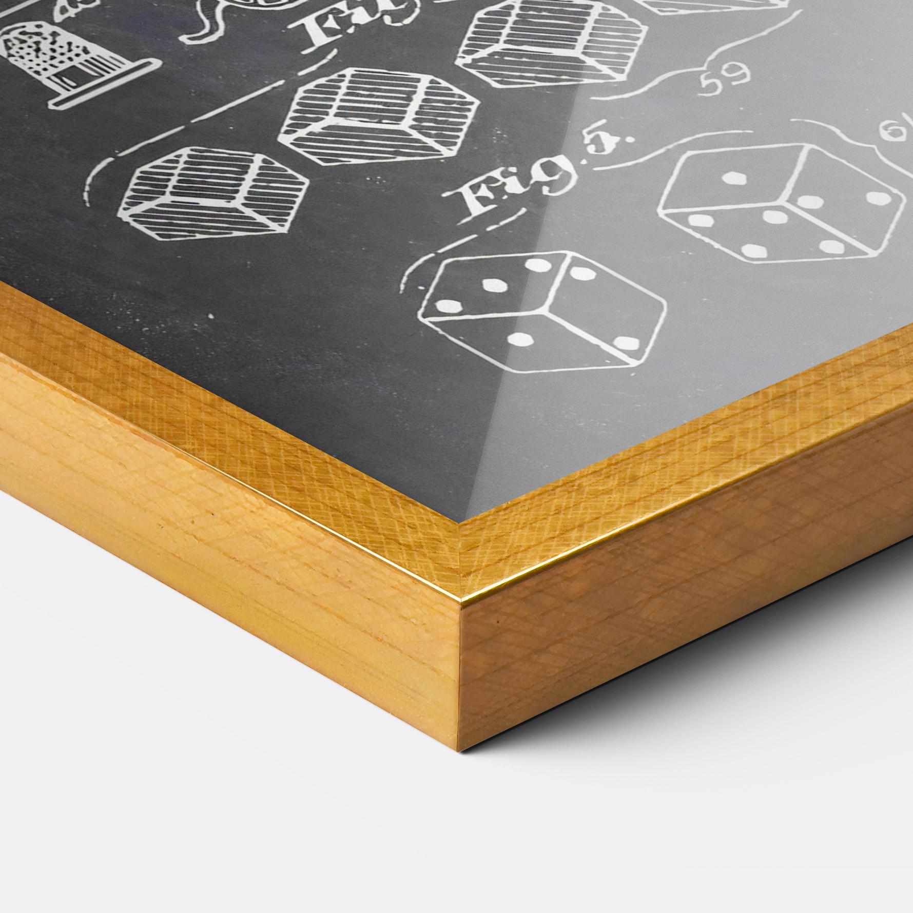 Poster Înrămat Monopoly Board mockup 3