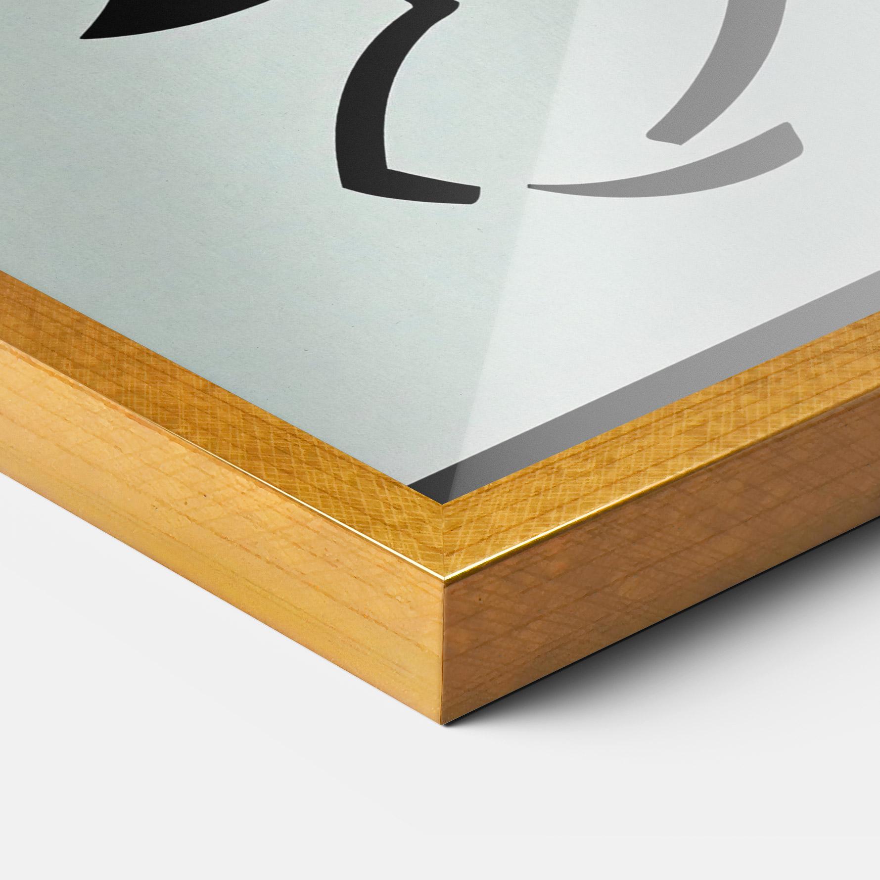 Poster Înrămat Persistence mockup 3