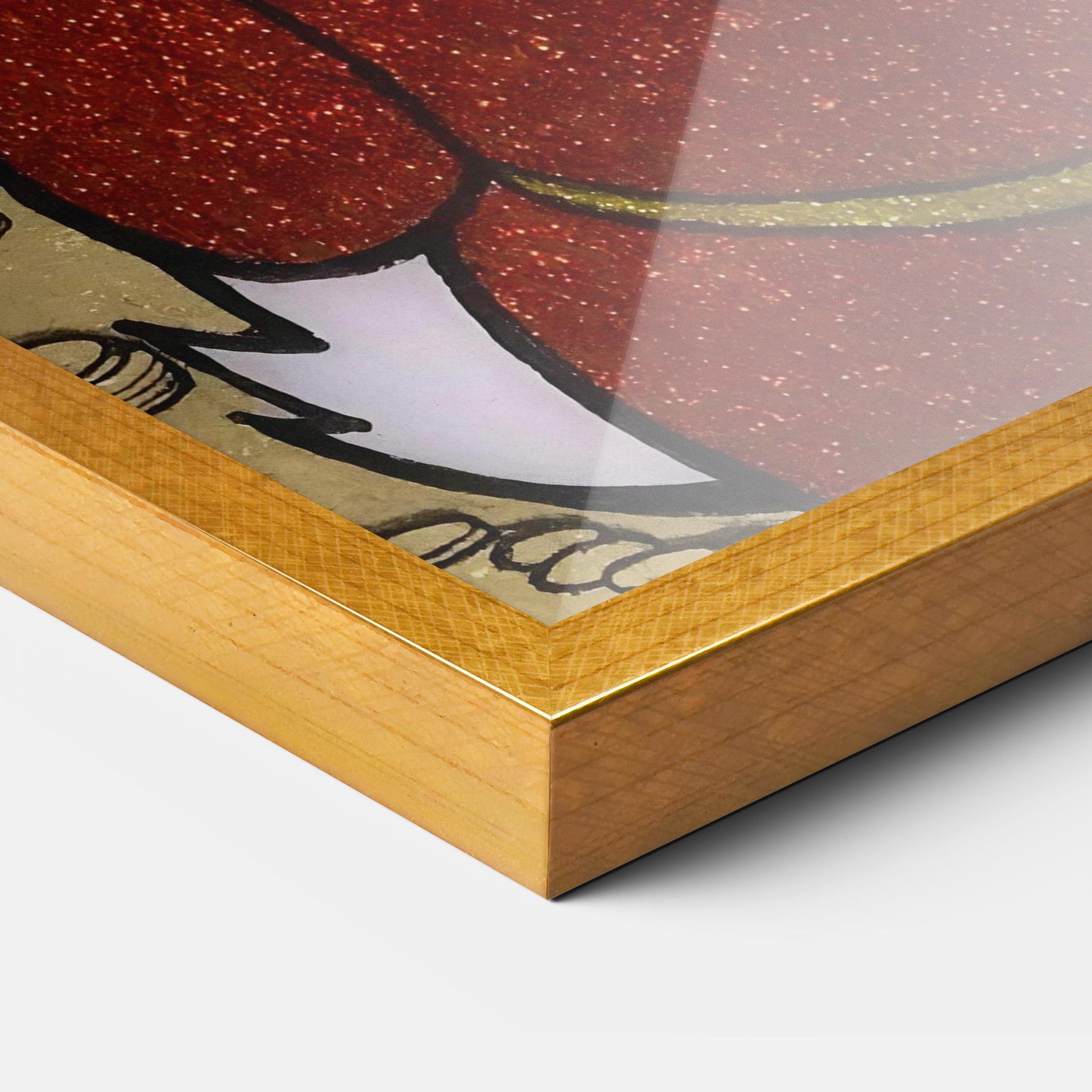 Poster Înrămat Smell Like Money mockup 3