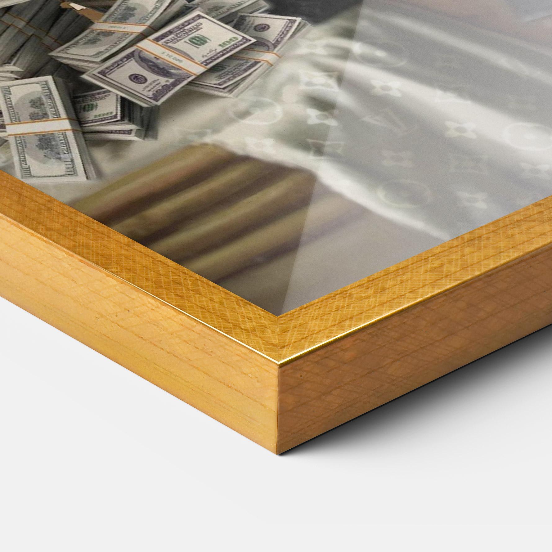 Poster Înrămat The Simple Pleasures In Life mockup 3