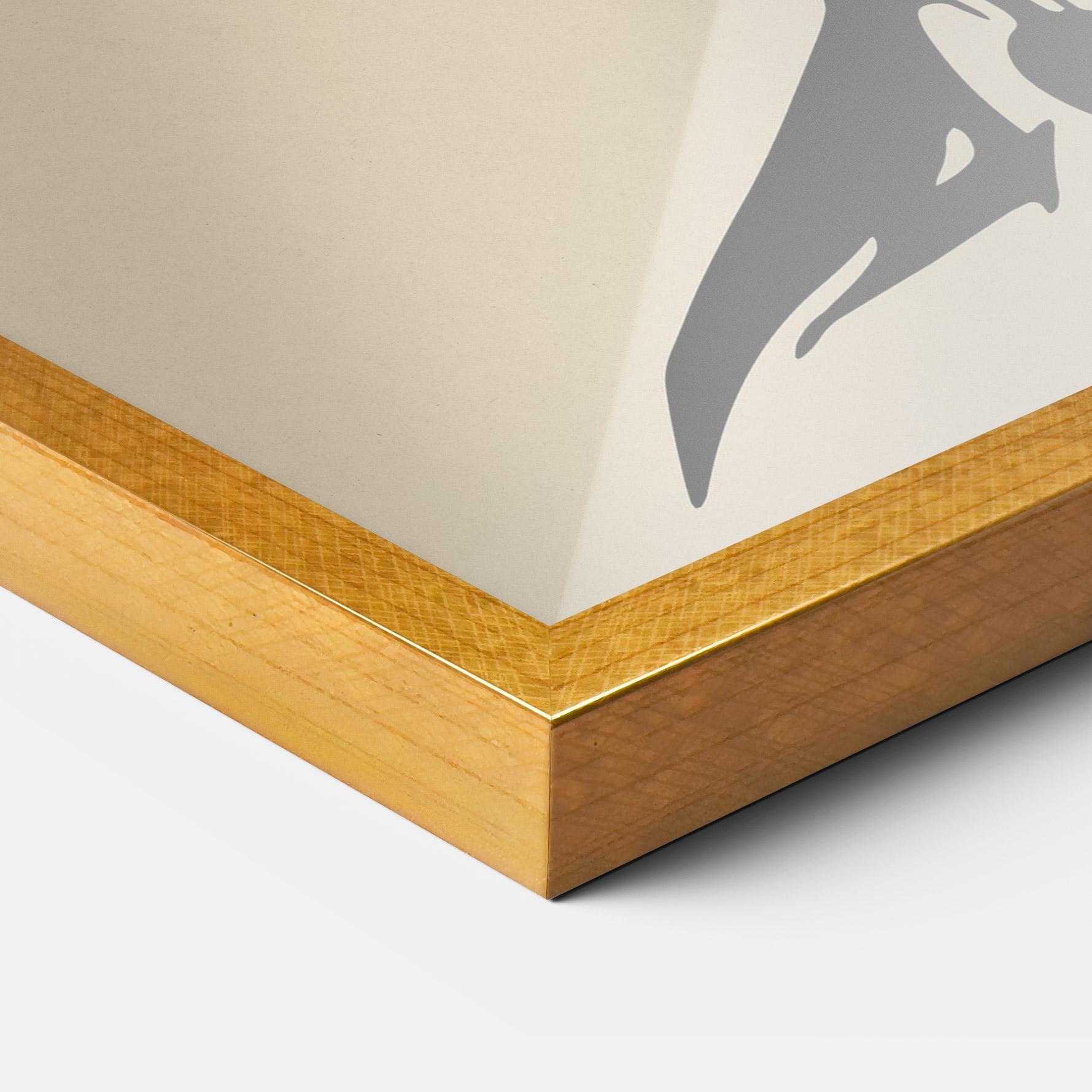 Poster Înrămat Woman Vision Star mockup 3