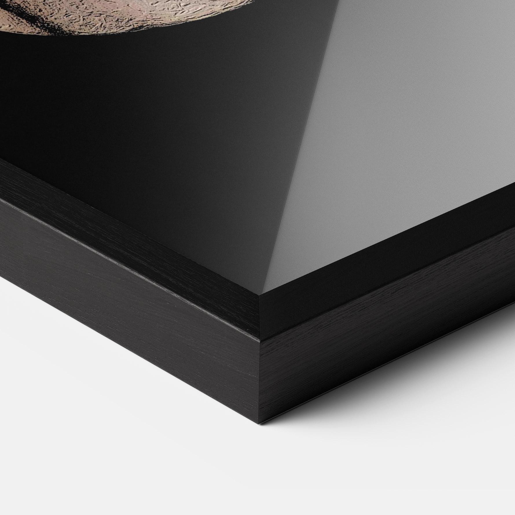 Poster Înrămat Blue Eyes Lady mockup 3