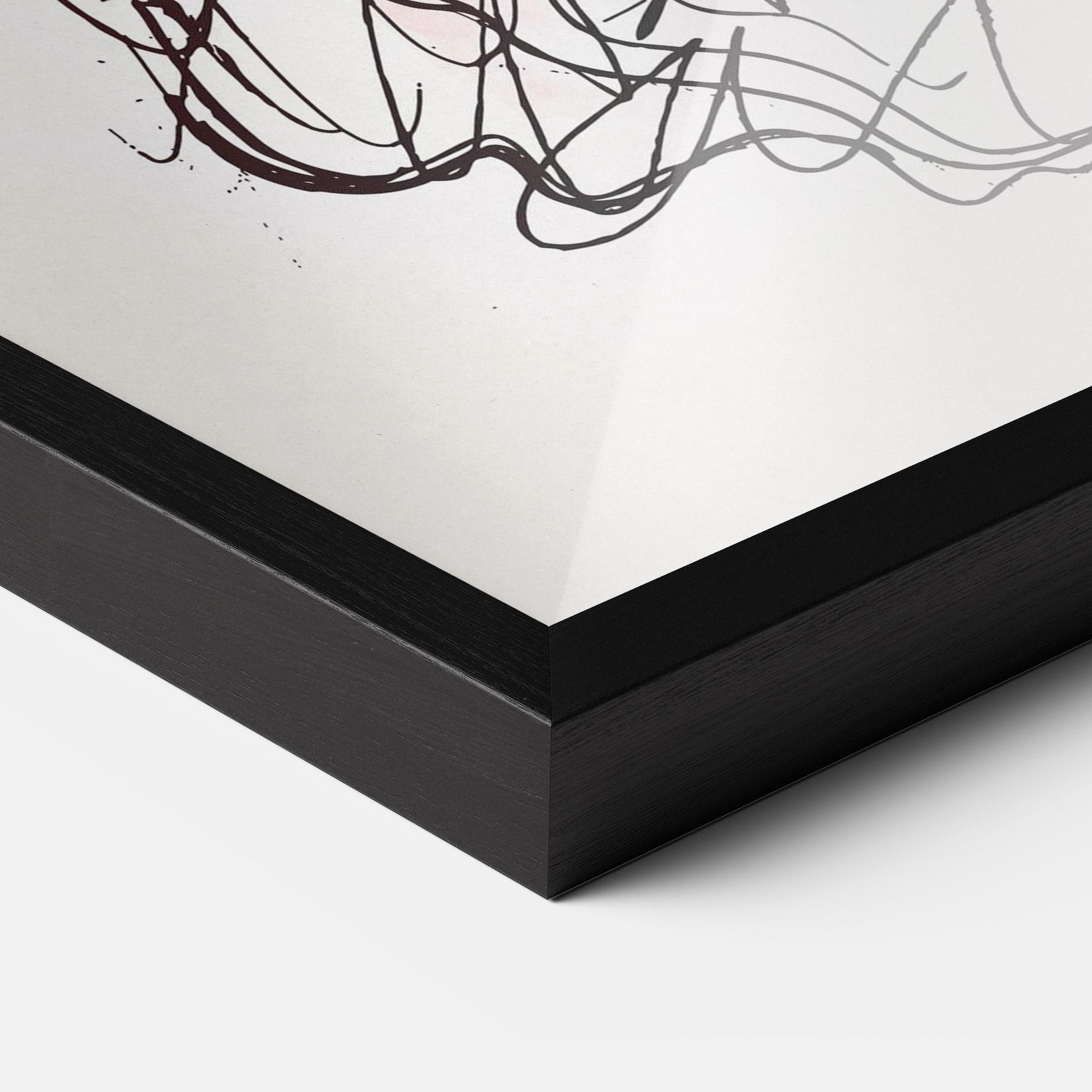 Poster Înrămat Chain Skeleton mockup 3