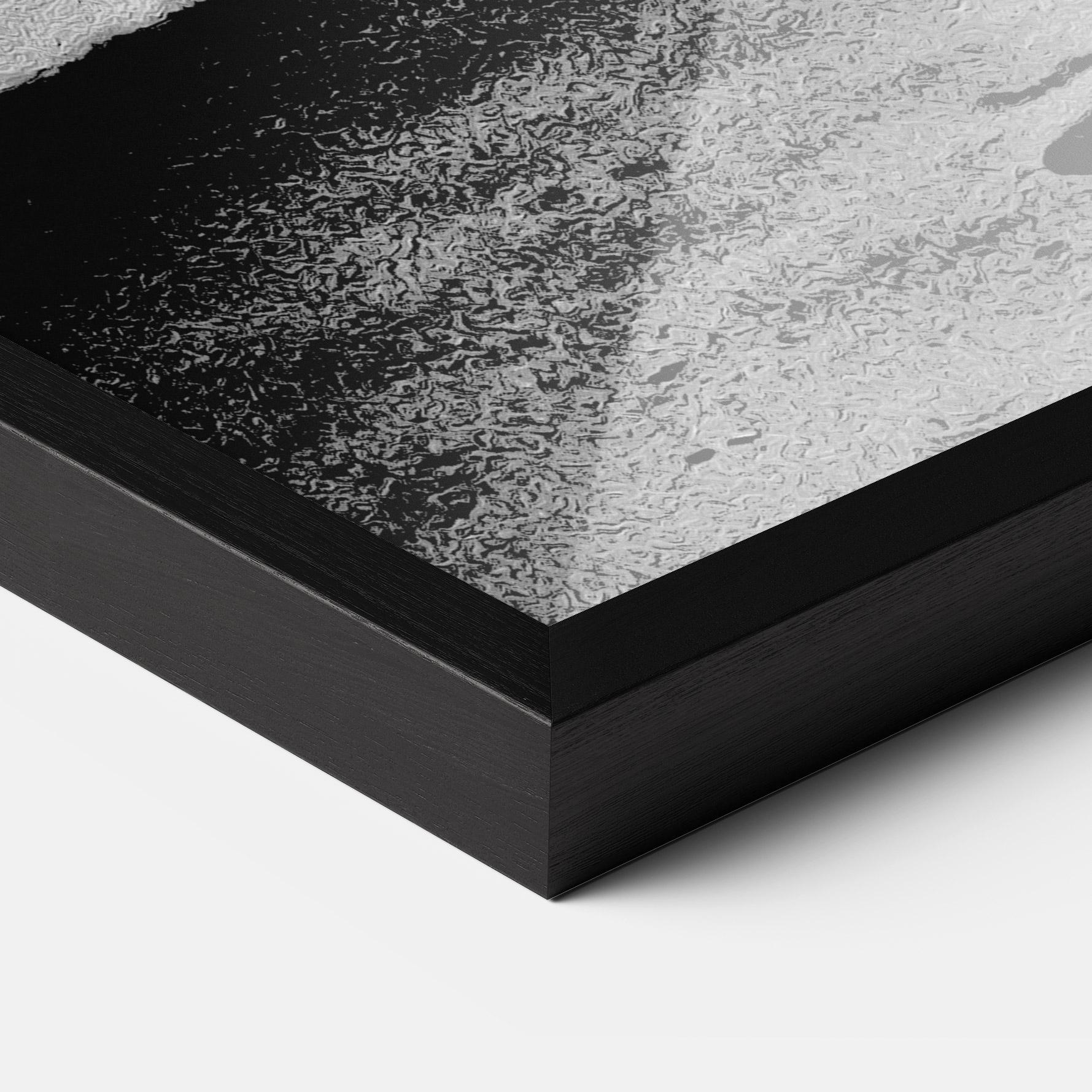 Poster Înrămat Grey Long Dress mockup 3