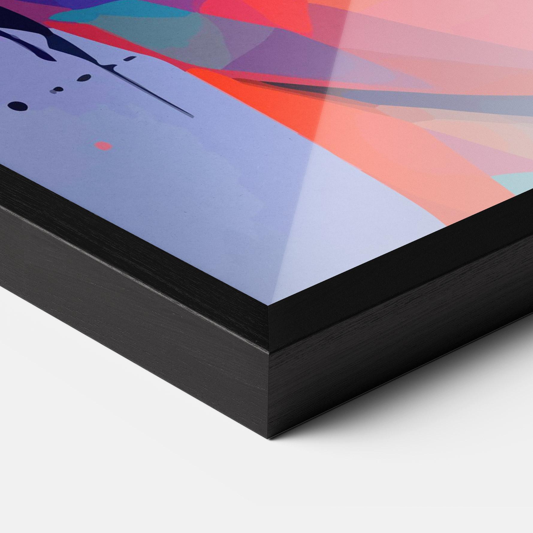 Poster Înrămat Internet Hyperrealism mockup 3