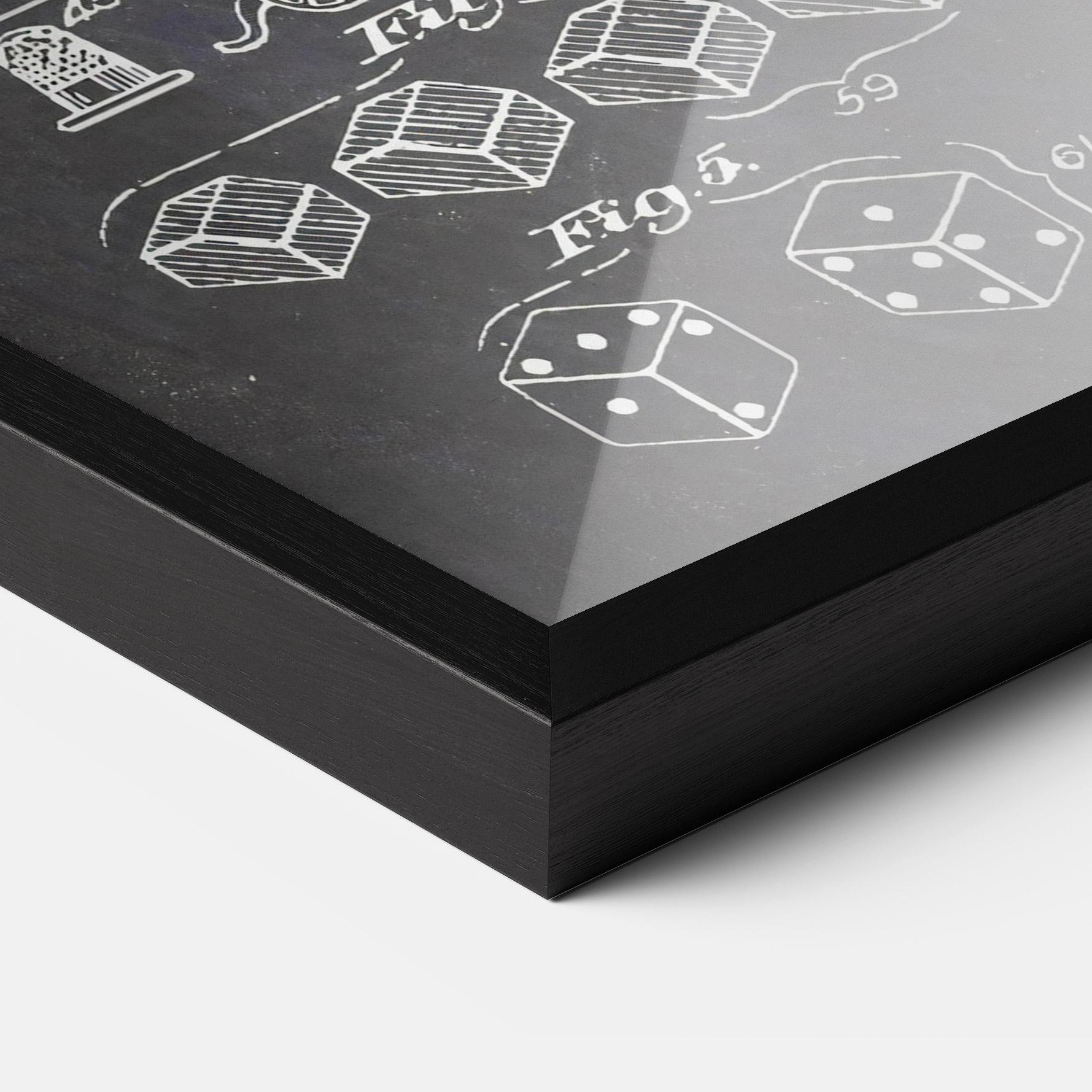 Poster Înrămat Monopoly Board mockup 3