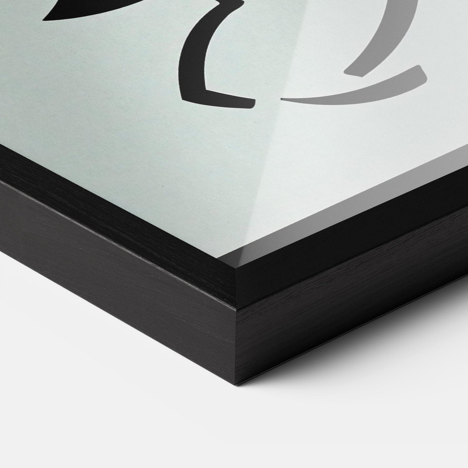 Poster Înrămat Persistence mockup 3