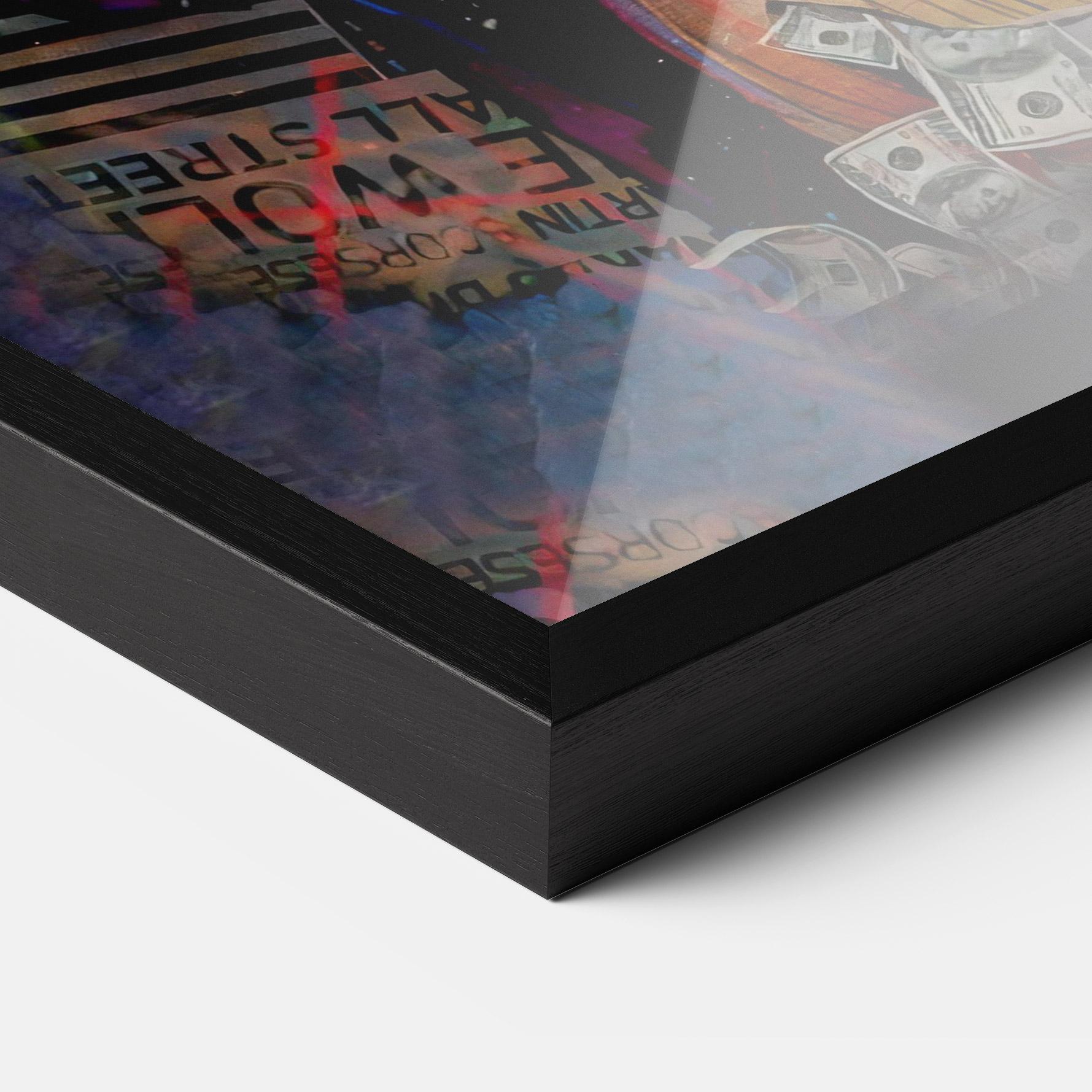 Poster Înrămat Silence Panda mockup 3