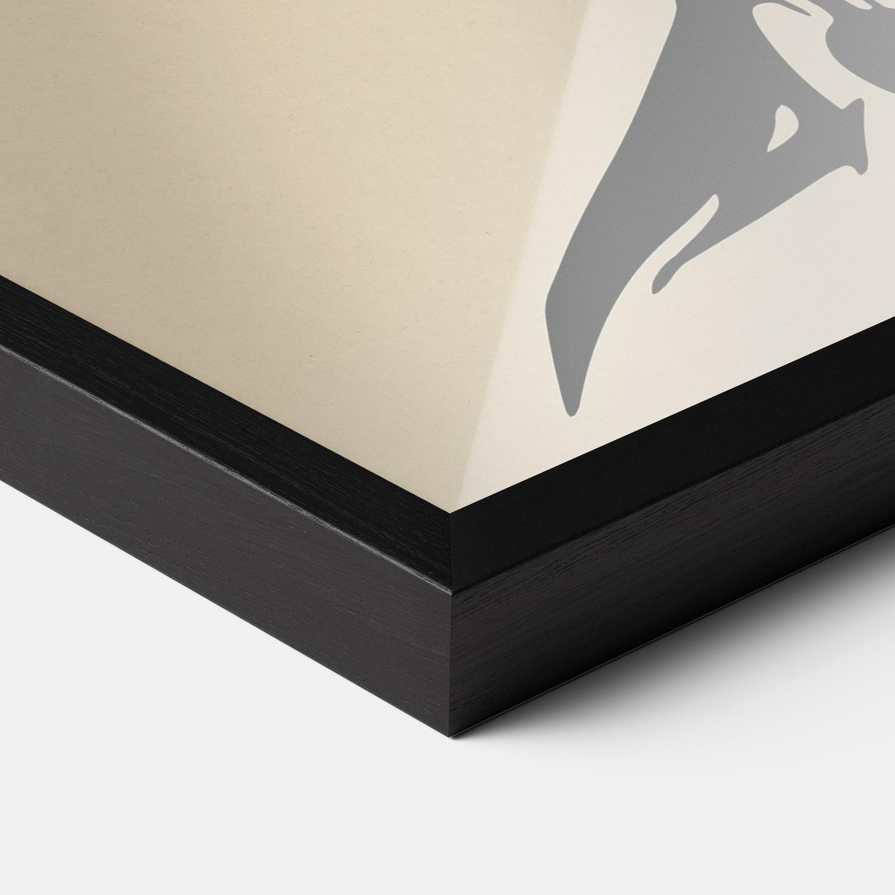 Poster Înrămat Woman Vision Star mockup 3