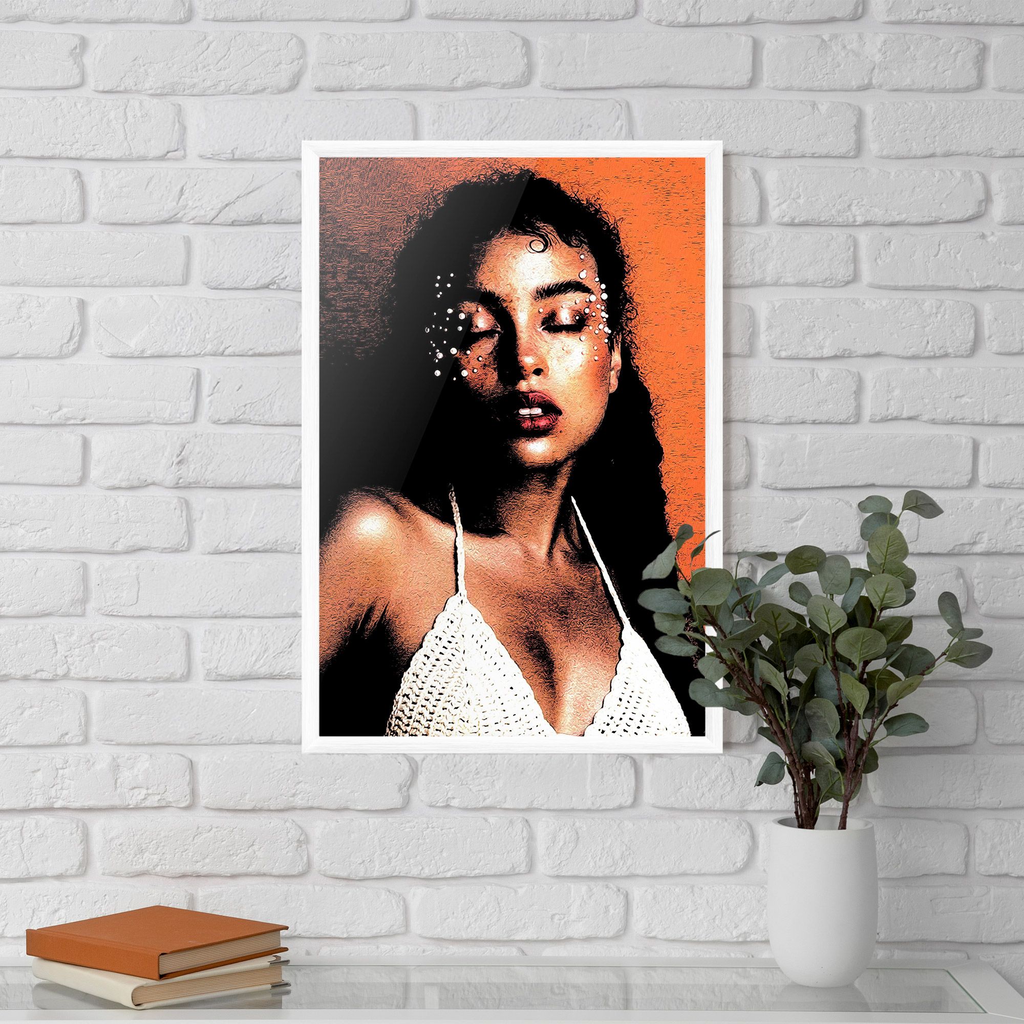 Black Pearls Lady mockup 5