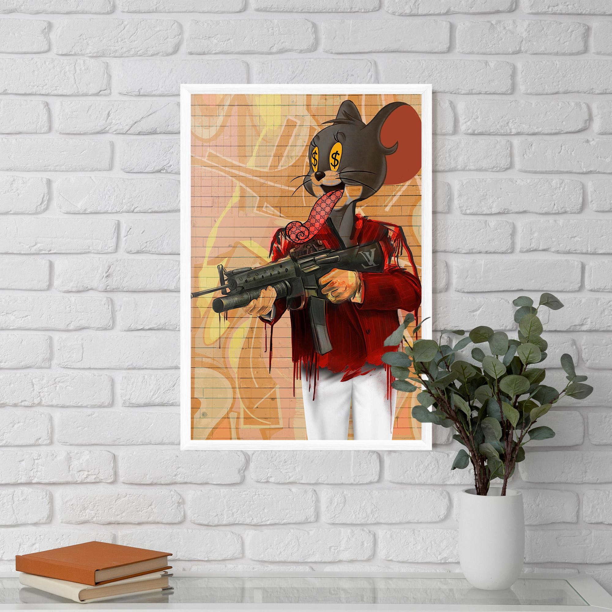 Poster Înrămat Jerry mockup 5