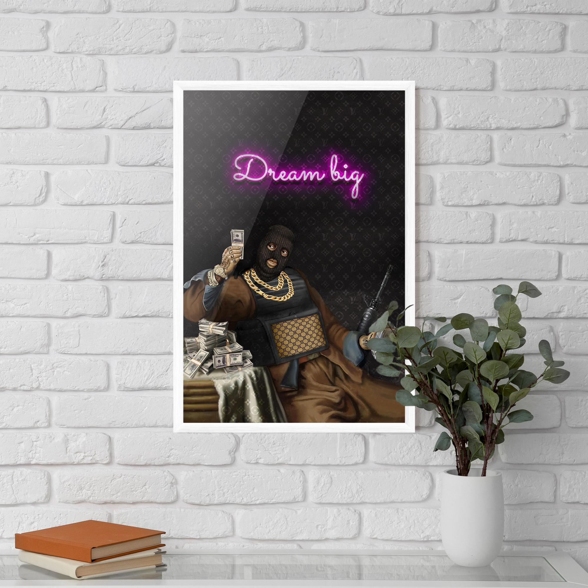 Poster Înrămat The Simple Pleasures In Life mockup 5