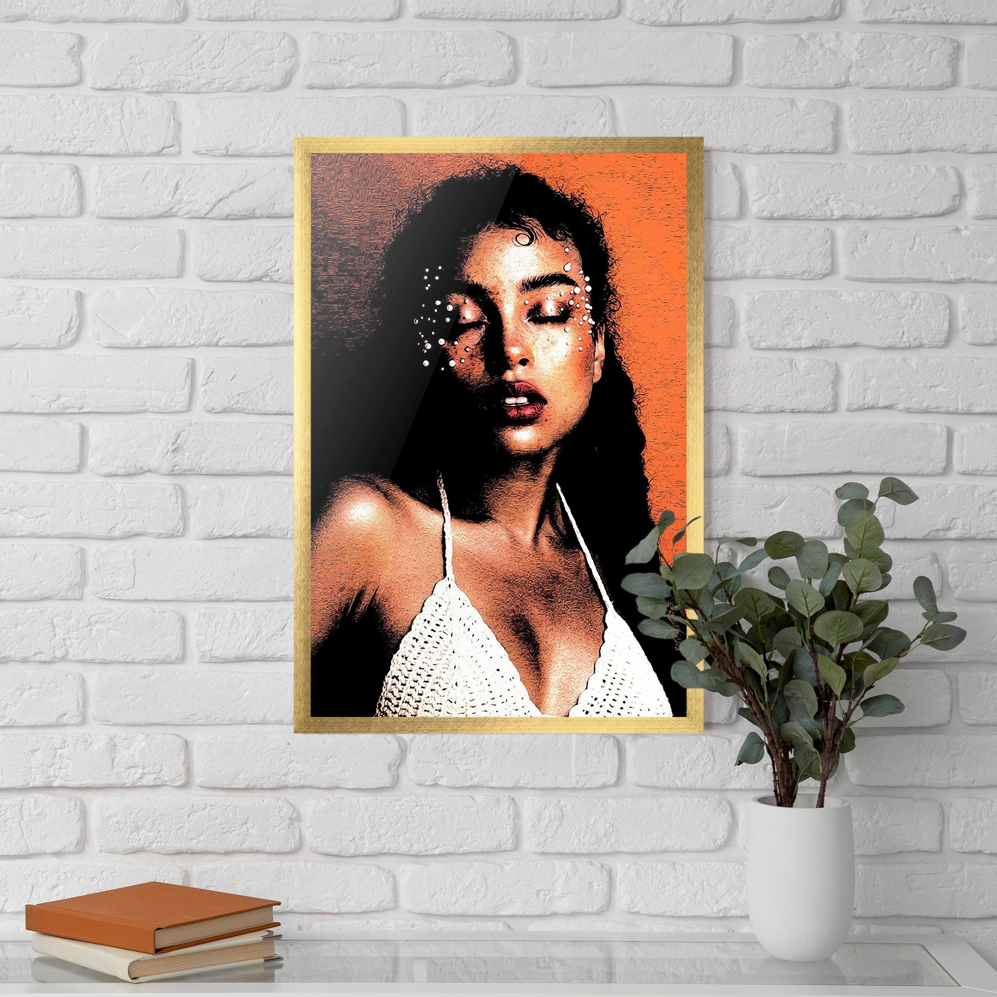 Black Pearls Lady mockup 5