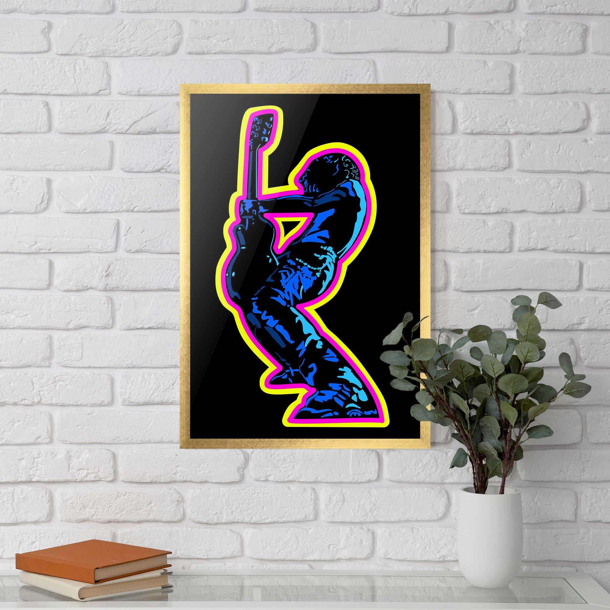 Guitarist Art mockup 5