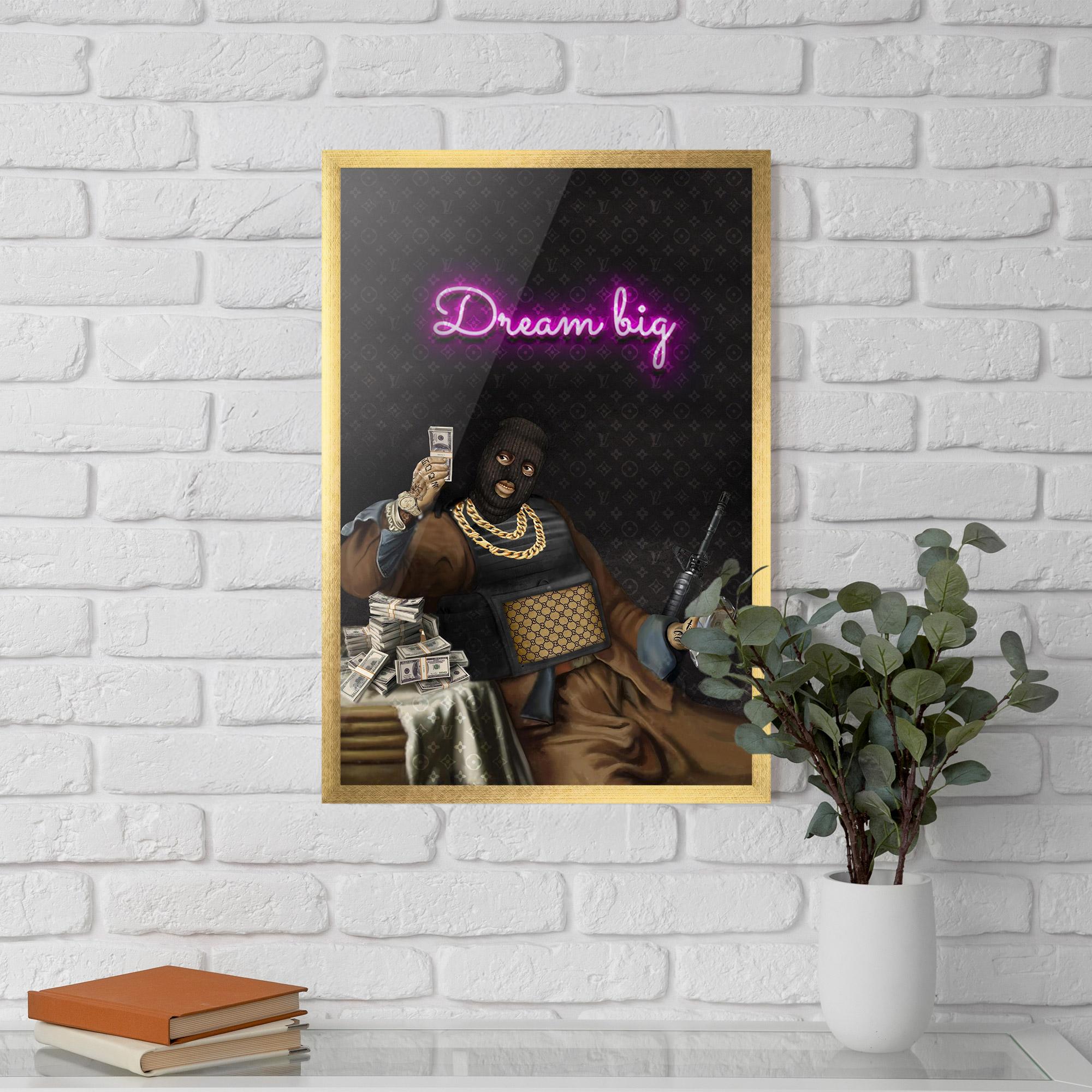 Poster Înrămat The Simple Pleasures In Life mockup 5