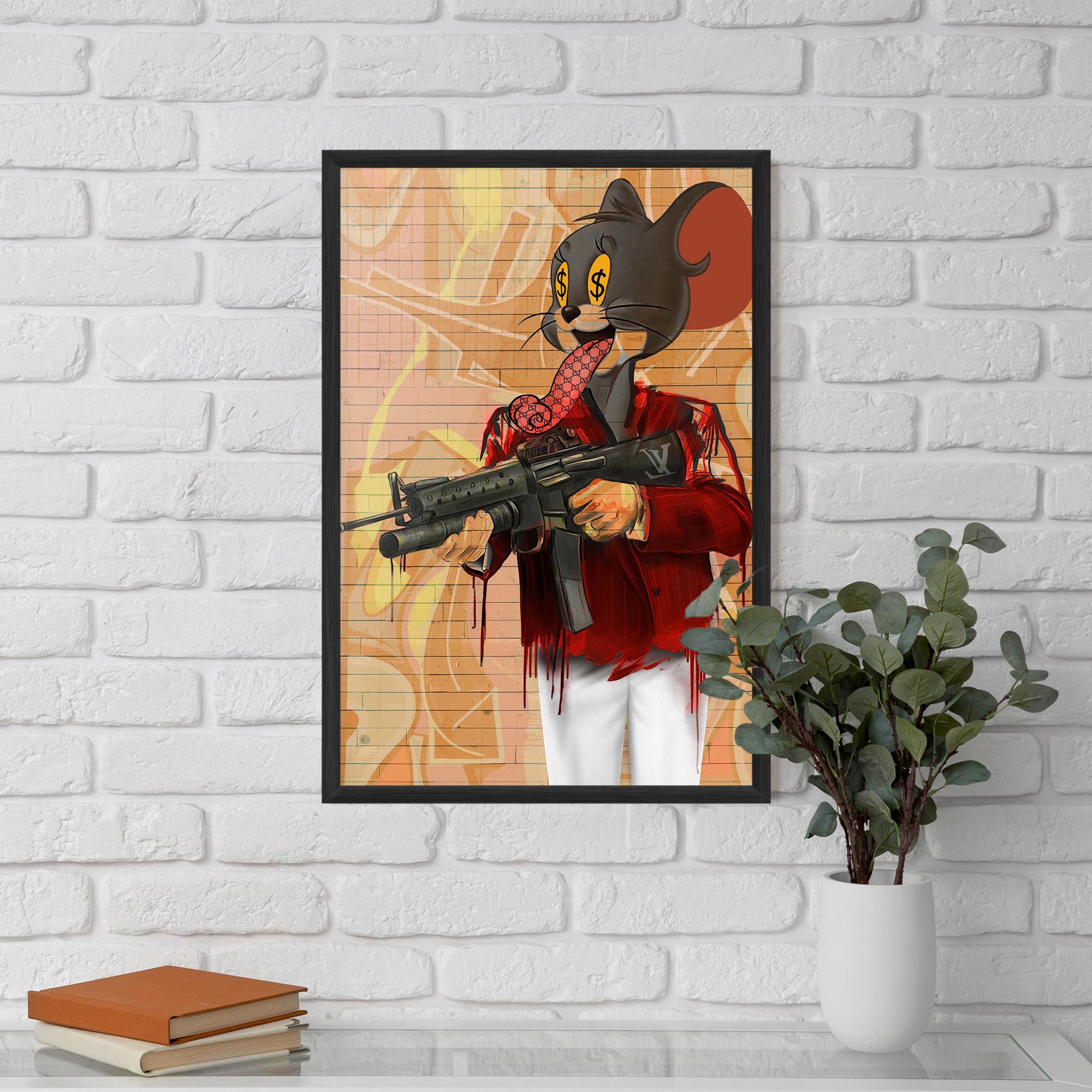 Poster Înrămat Jerry mockup 5