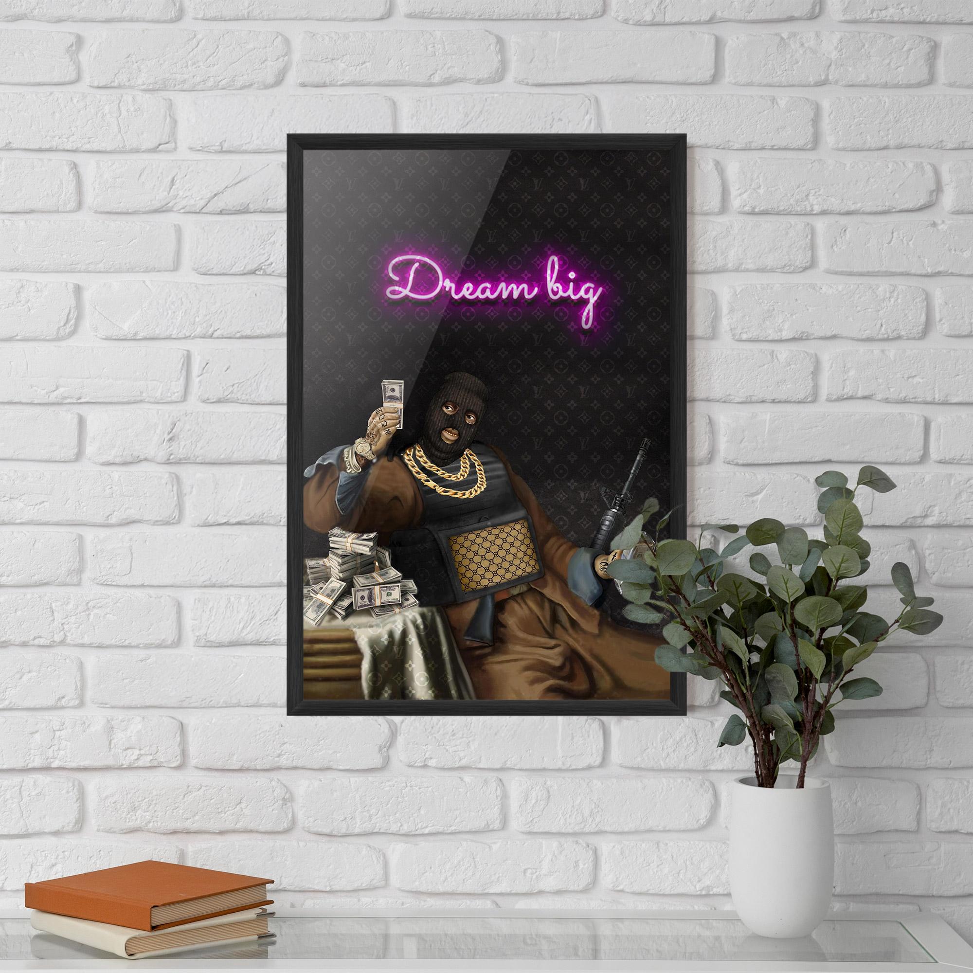 Poster Înrămat The Simple Pleasures In Life mockup 5