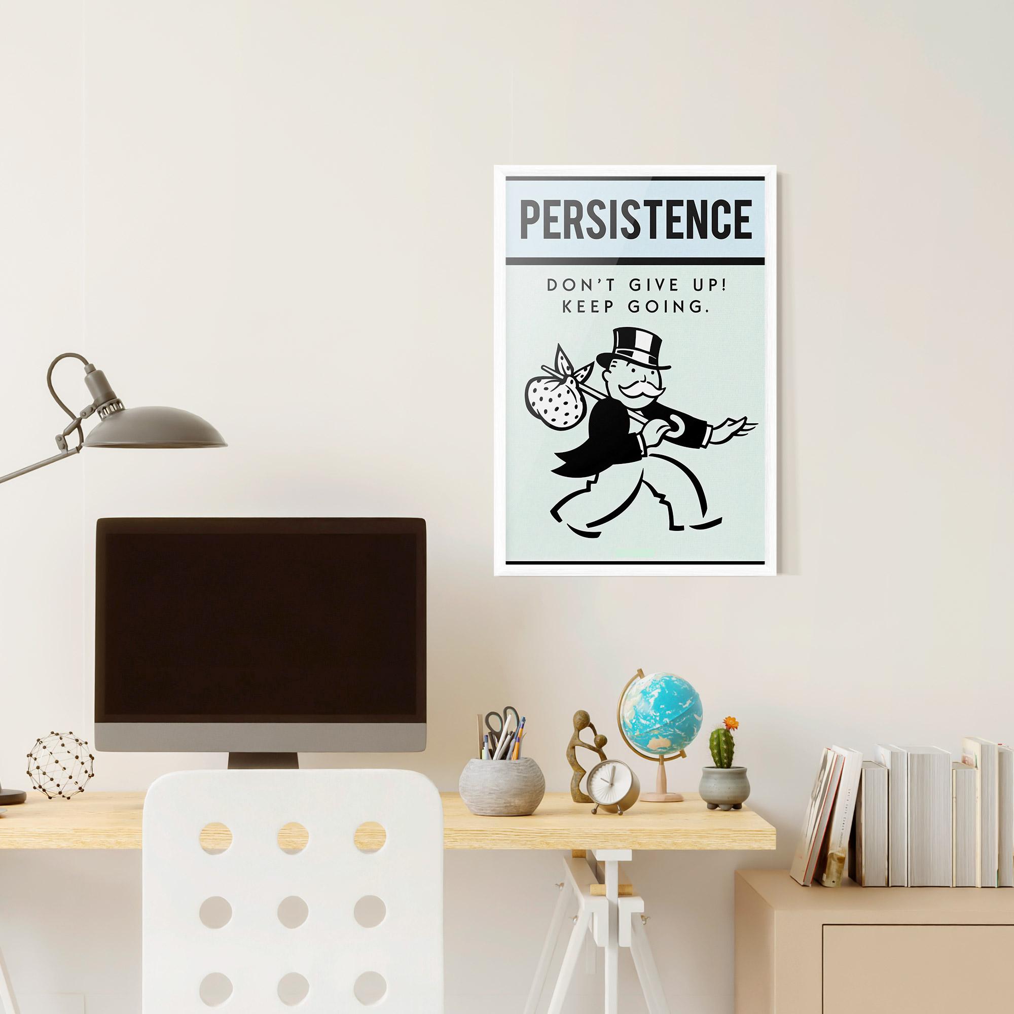 Poster Înrămat Persistence mockup 6