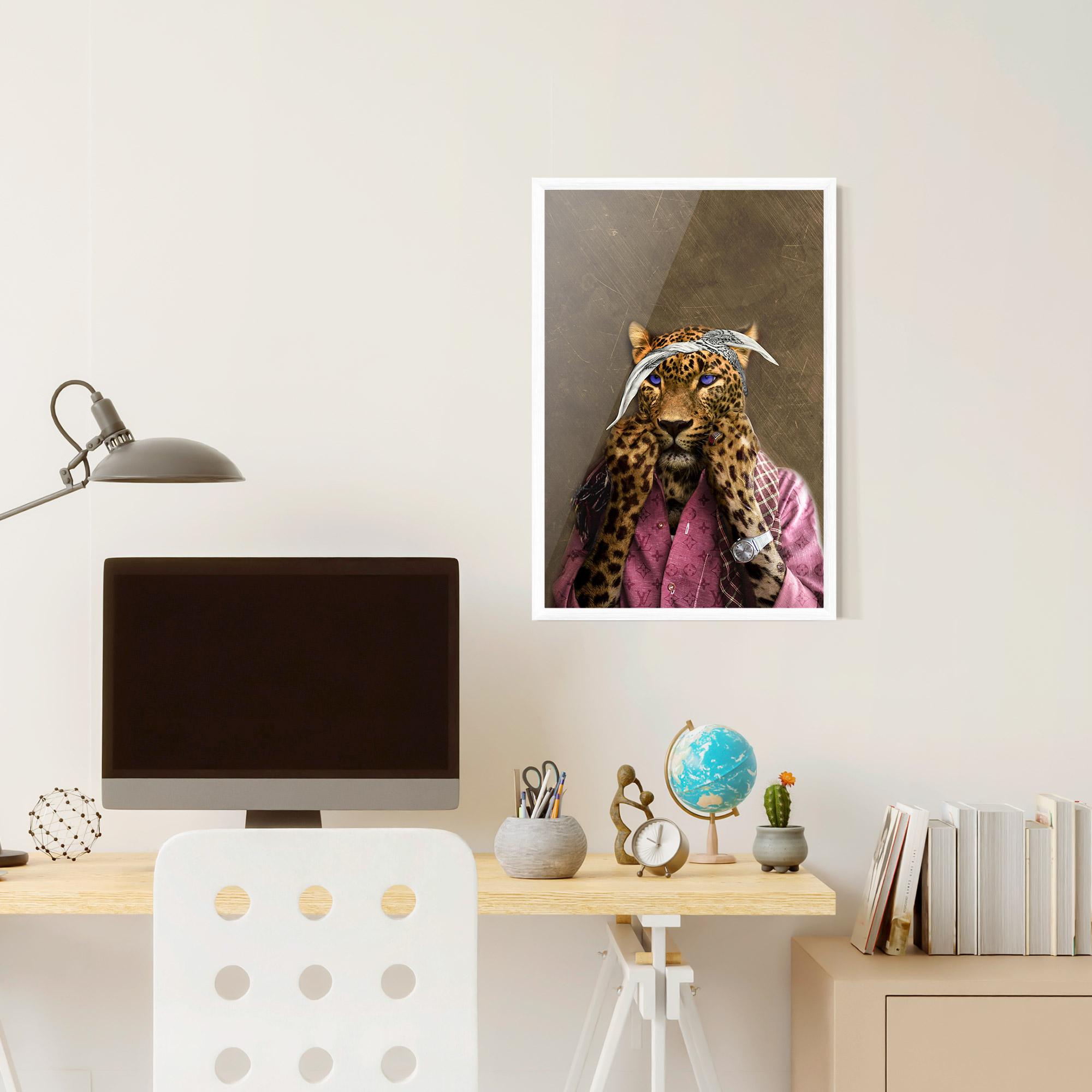 Poster Înrămat Ready To Fight mockup 6