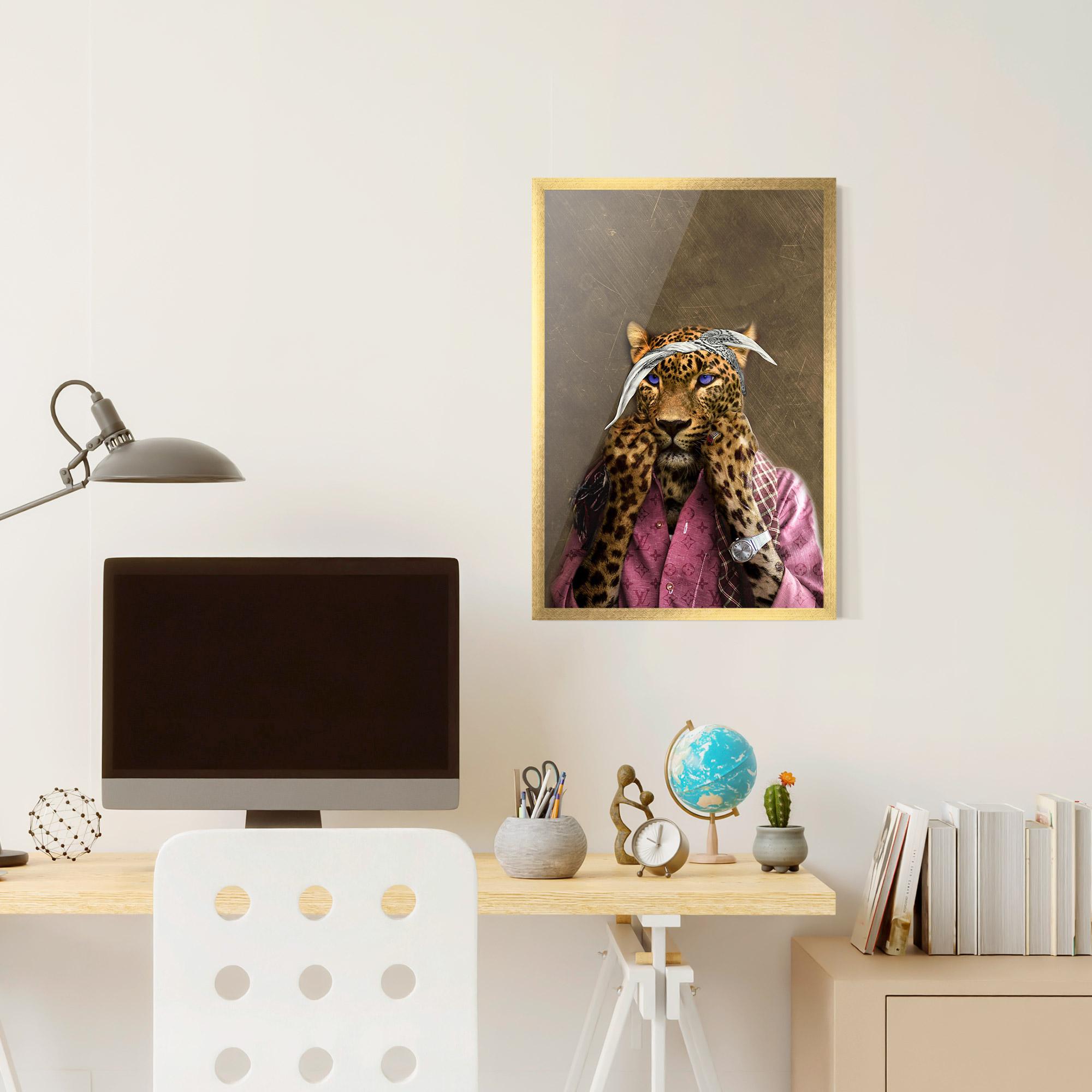 Poster Înrămat Ready To Fight mockup 6