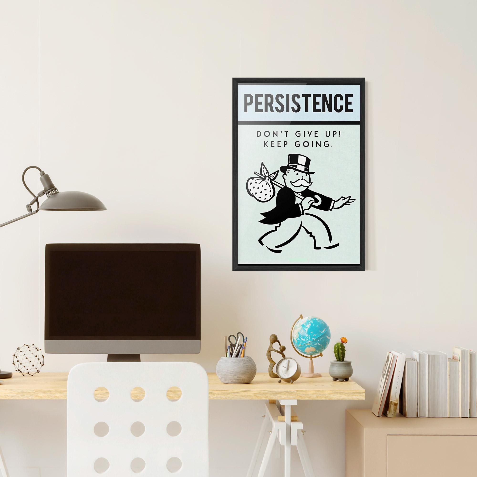 Poster Înrămat Persistence mockup 6