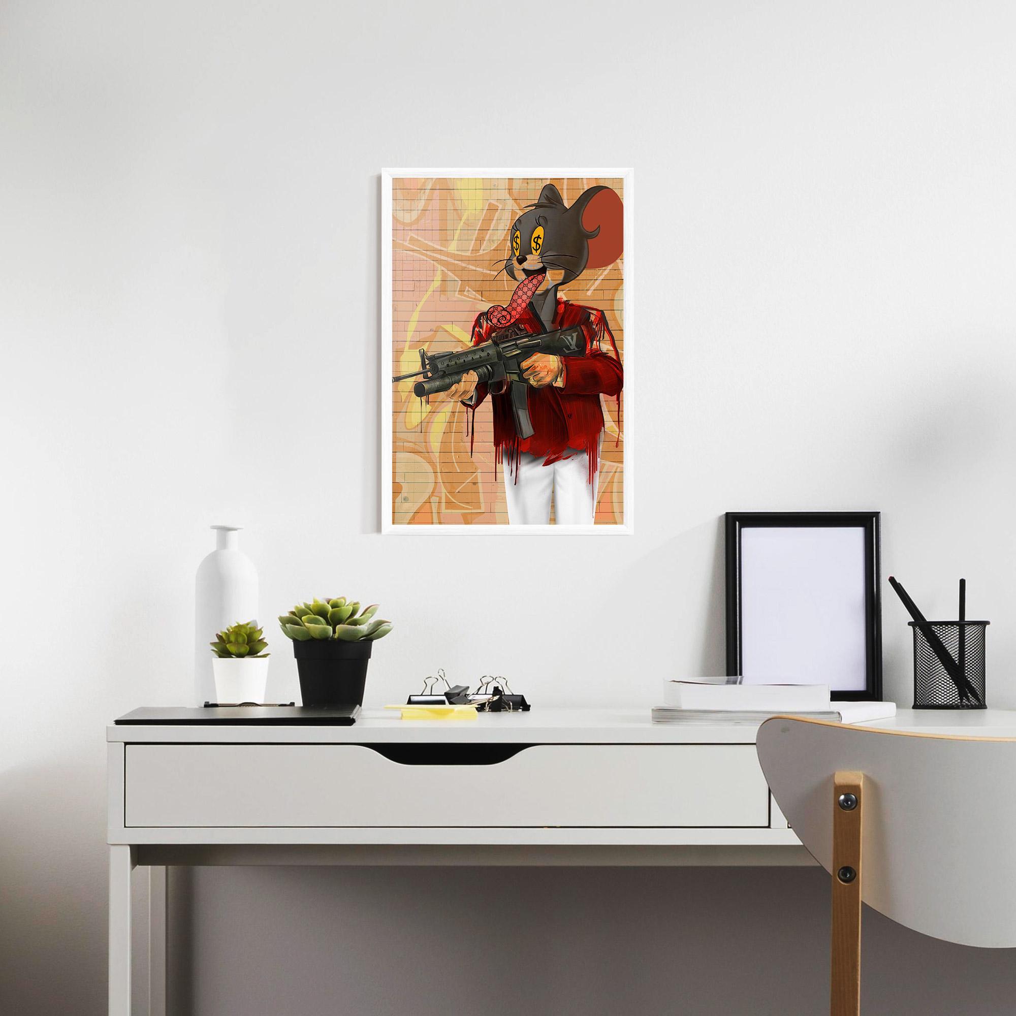 Poster Înrămat Jerry mockup 7