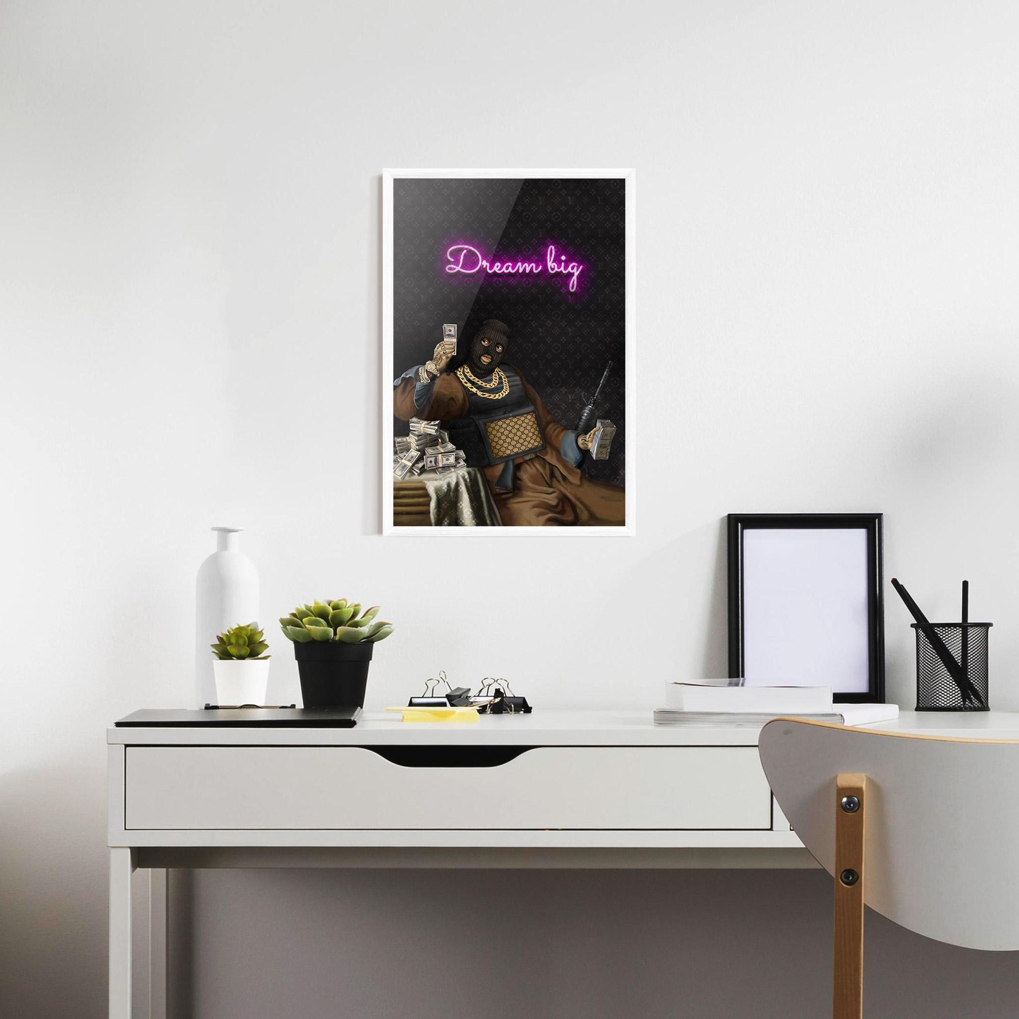 Poster Înrămat The Simple Pleasures In Life mockup 7